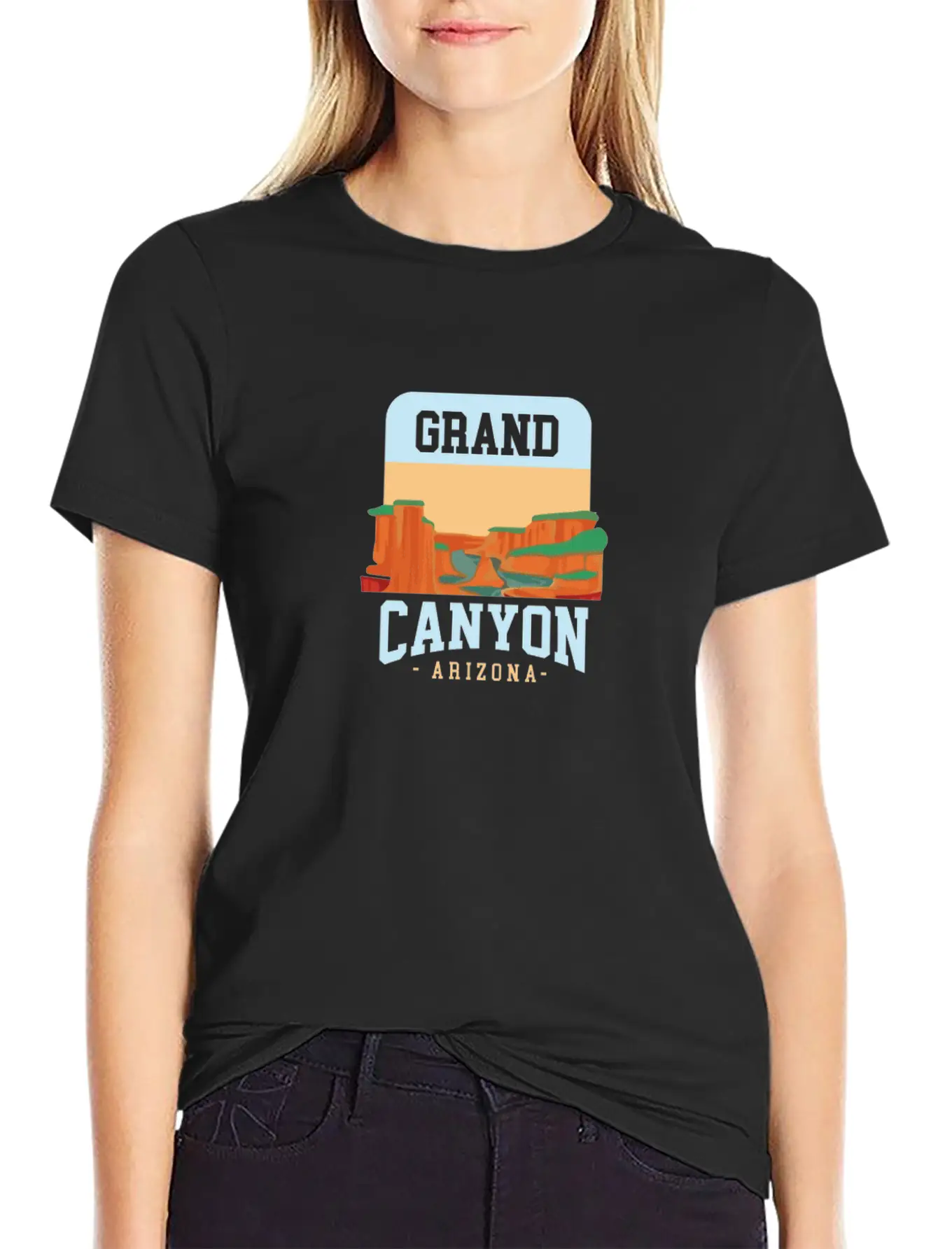 Grand Canyon National Park Arizona Unisex Casual T-Shirt – Clean Design For Daily Comfort