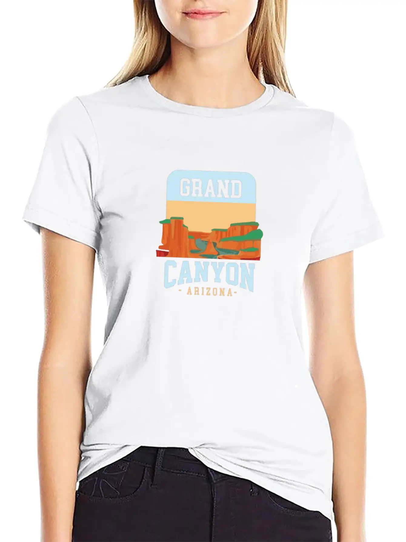 Grand Canyon National Park Arizona Unisex Casual T-Shirt – Clean Design For Daily Comfort