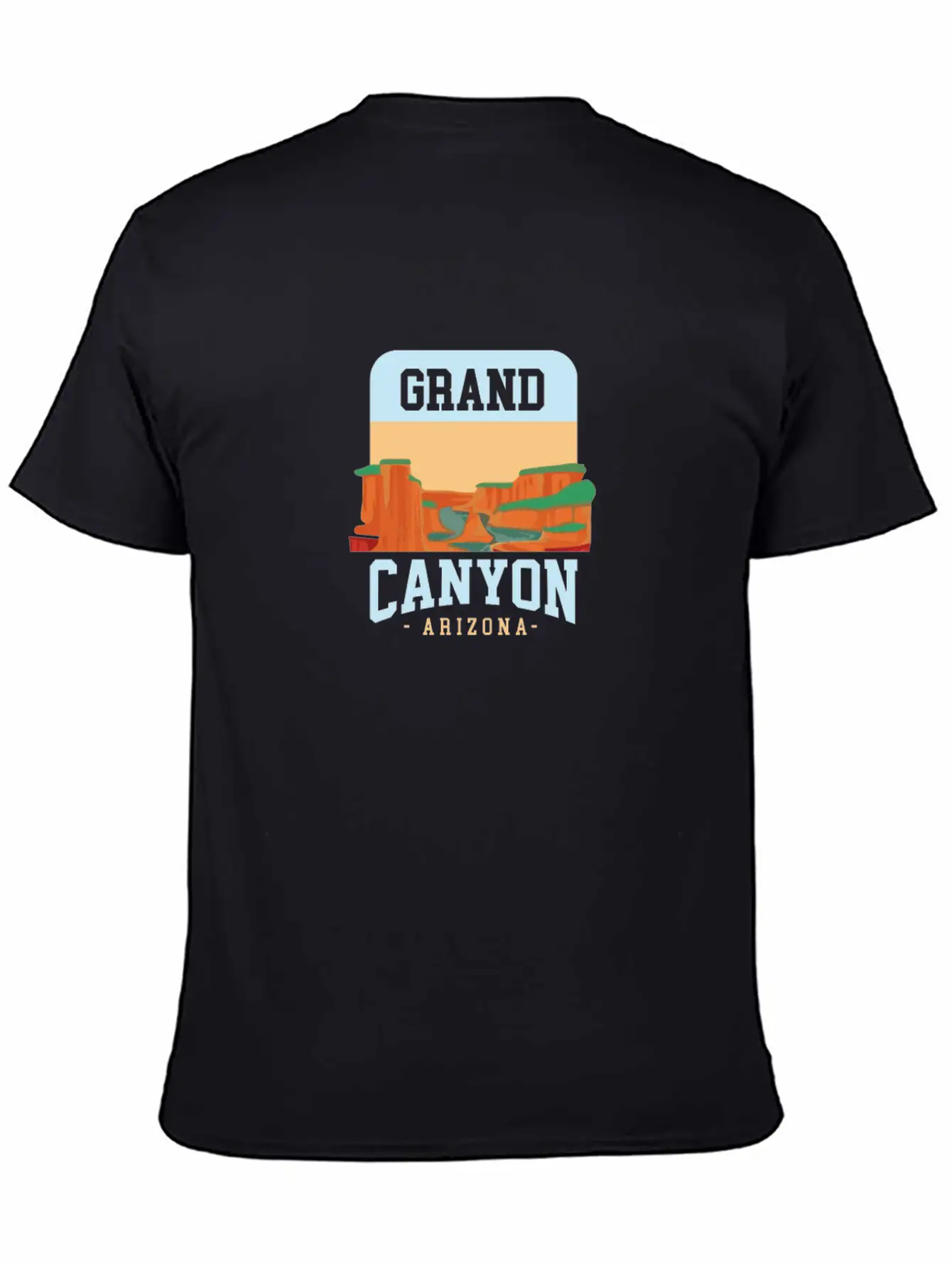 Grand Canyon National Park Arizona Unisex Casual T-Shirt – Clean Design For Daily Comfort