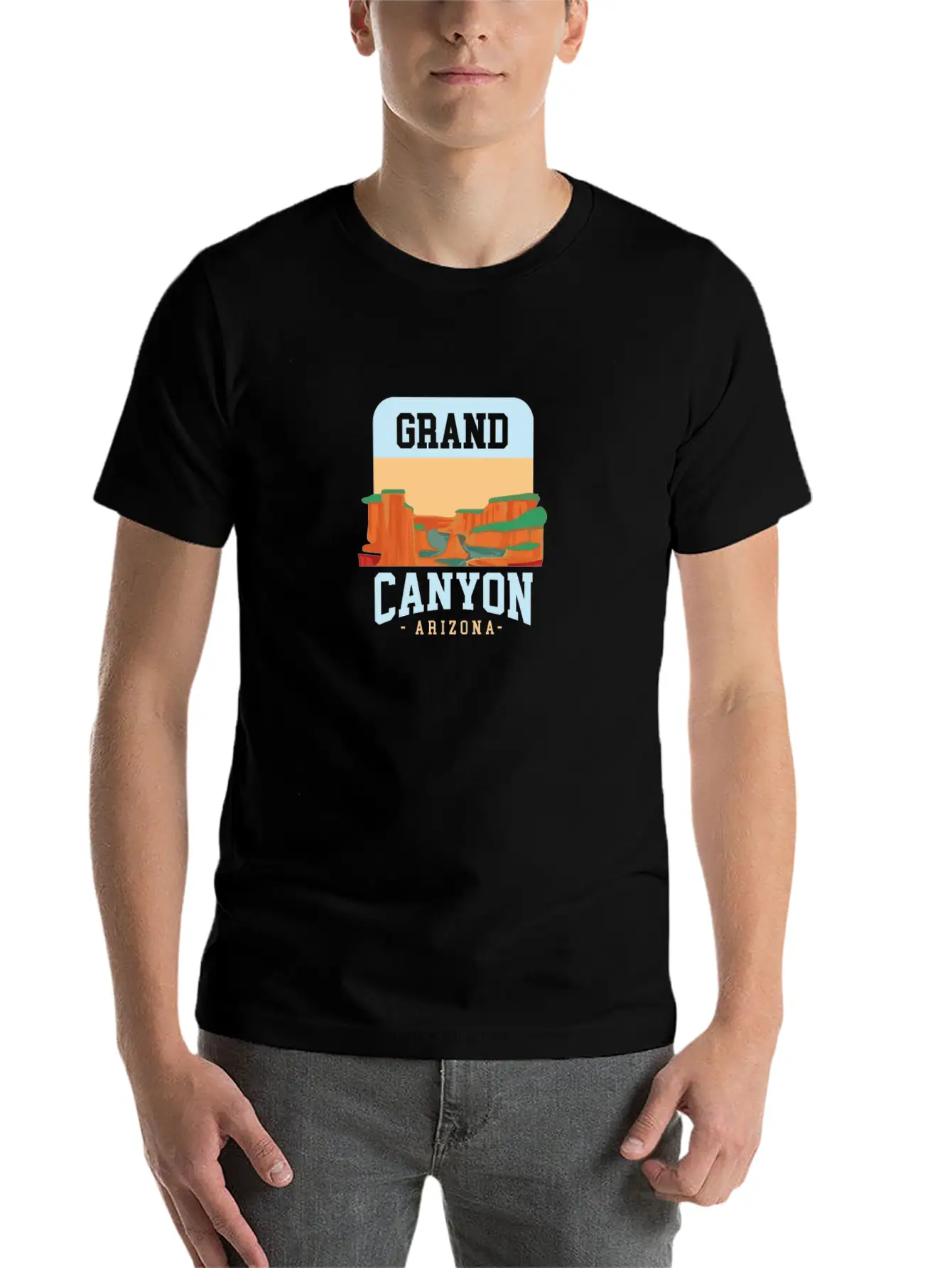 Grand Canyon National Park Arizona Unisex Casual T-Shirt – Clean Design For Daily Comfort