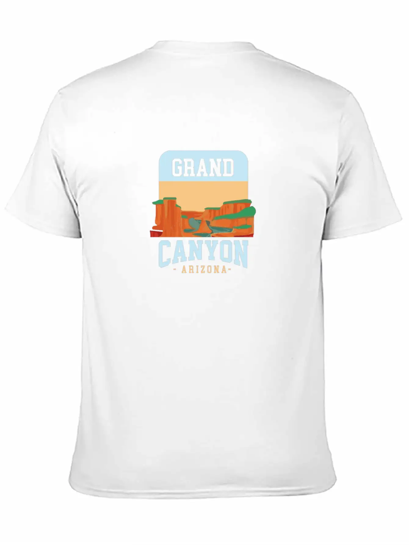 Grand Canyon National Park Arizona Unisex Casual T-Shirt – Clean Design For Daily Comfort