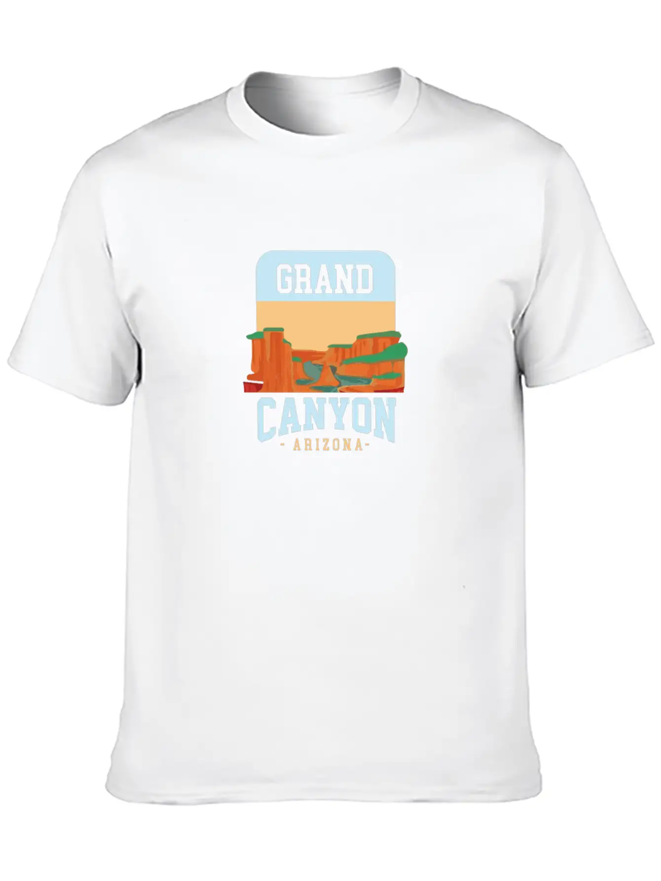 Grand Canyon National Park Arizona Unisex Casual T-Shirt – Clean Design For Daily Comfort