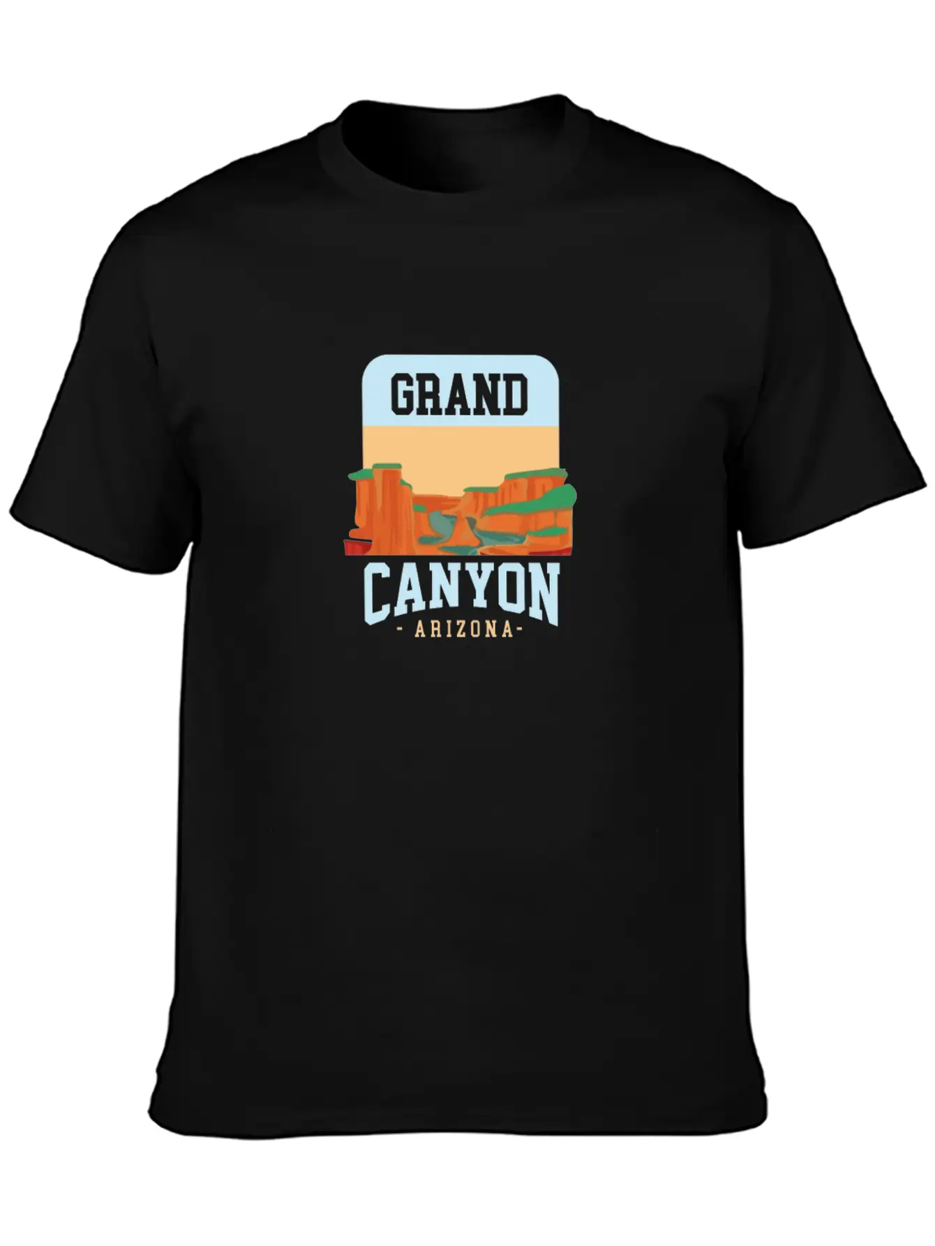 Grand Canyon National Park Arizona Unisex Casual T-Shirt – Clean Design For Daily Comfort