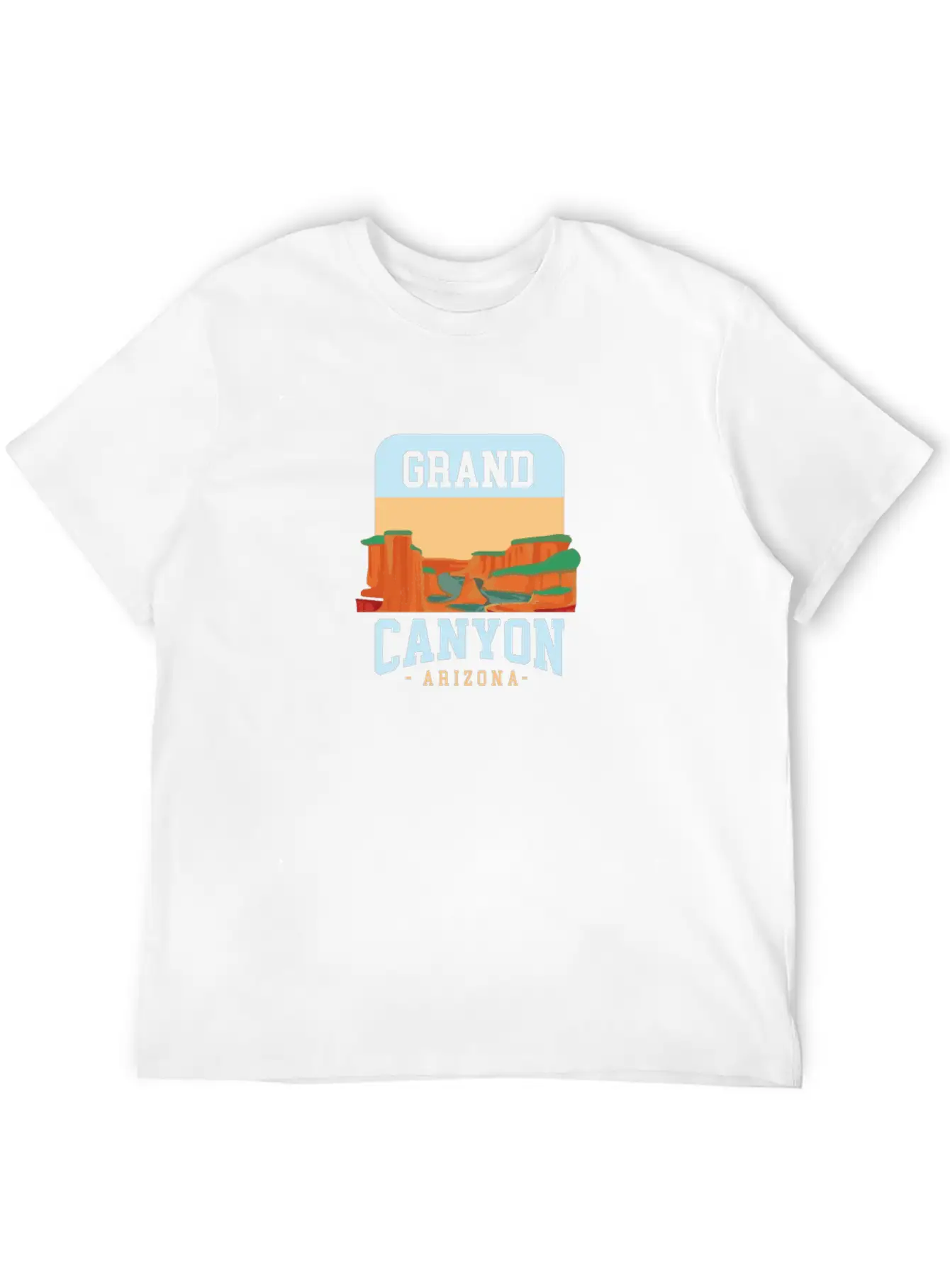 Grand Canyon National Park Arizona Unisex Casual T-Shirt – Clean Design For Daily Comfort