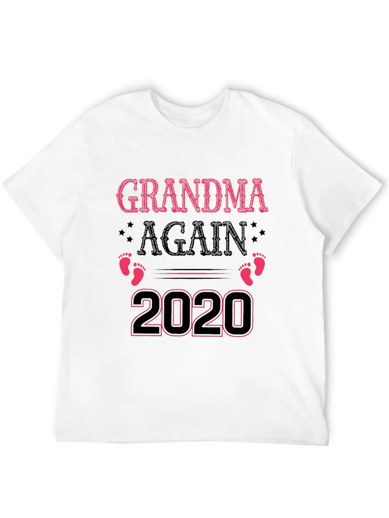 Grandma Granny 2020 Baby Pregnant Surprise Unisex Casual T-Shirt – Clean Design For Daily Comfort
