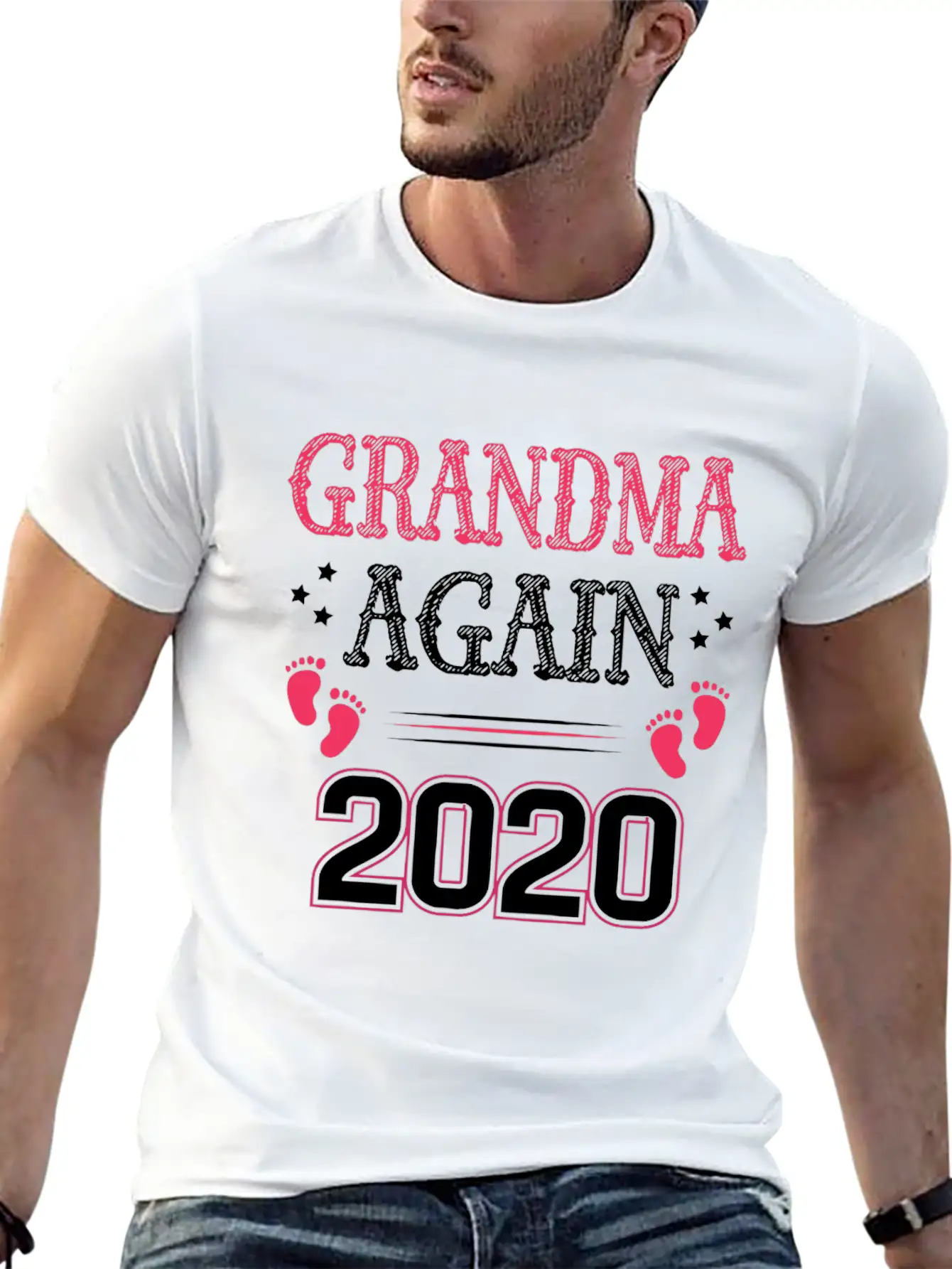Grandma Granny 2020 Baby Pregnant Surprise Unisex Casual T-Shirt – Clean Design For Daily Comfort
