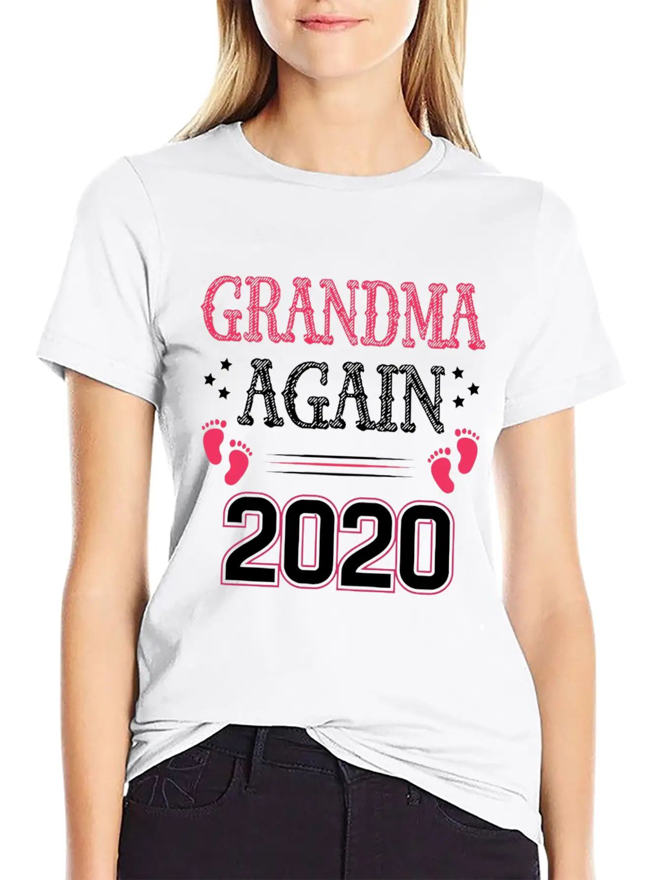 Grandma Granny 2020 Baby Pregnant Surprise Unisex Casual T-Shirt – Clean Design For Daily Comfort