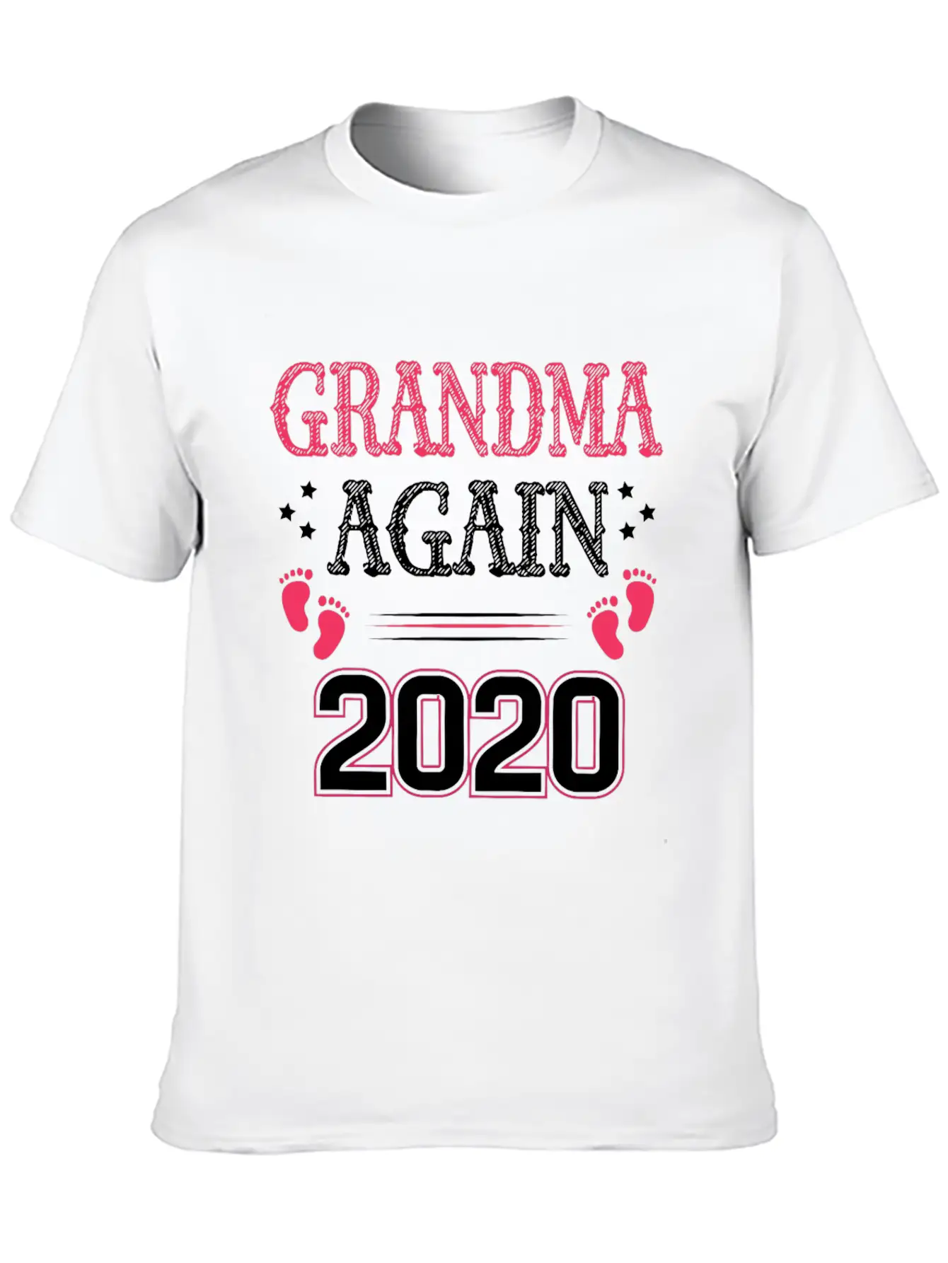 Grandma Granny 2020 Baby Pregnant Surprise Unisex Casual T-Shirt – Clean Design For Daily Comfort