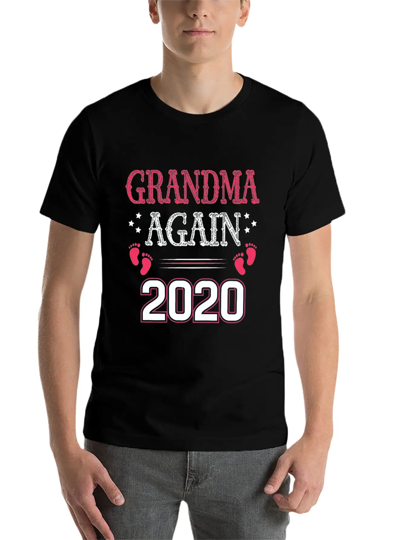 Grandma Granny 2020 Baby Pregnant Surprise Unisex Casual T-Shirt – Clean Design For Daily Comfort