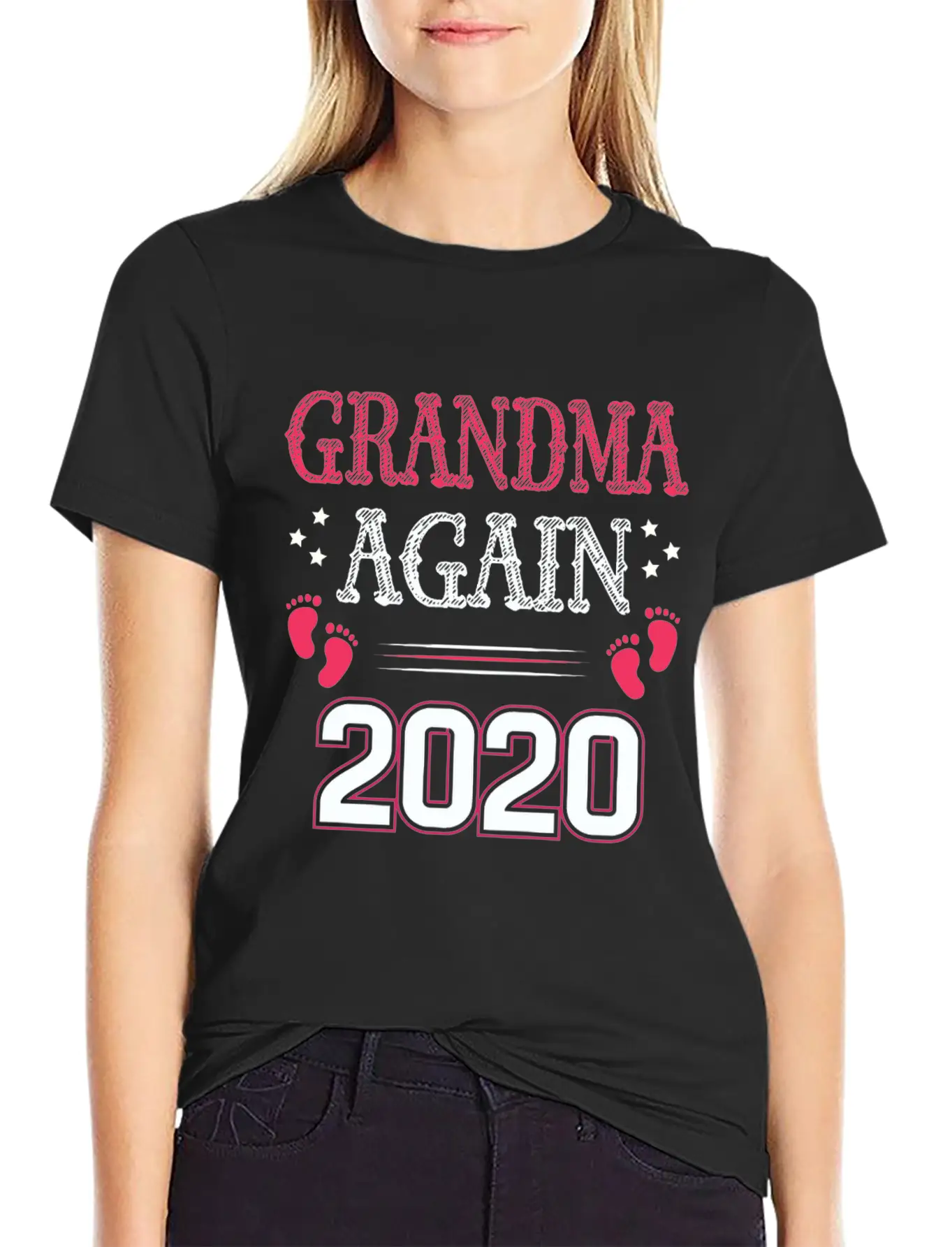 Grandma Granny 2020 Baby Pregnant Surprise Unisex Casual T-Shirt – Clean Design For Daily Comfort