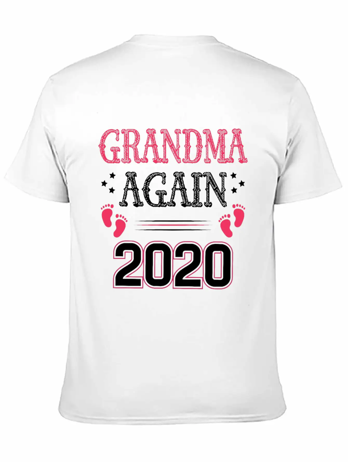 Grandma Granny 2020 Baby Pregnant Surprise Unisex Casual T-Shirt – Clean Design For Daily Comfort