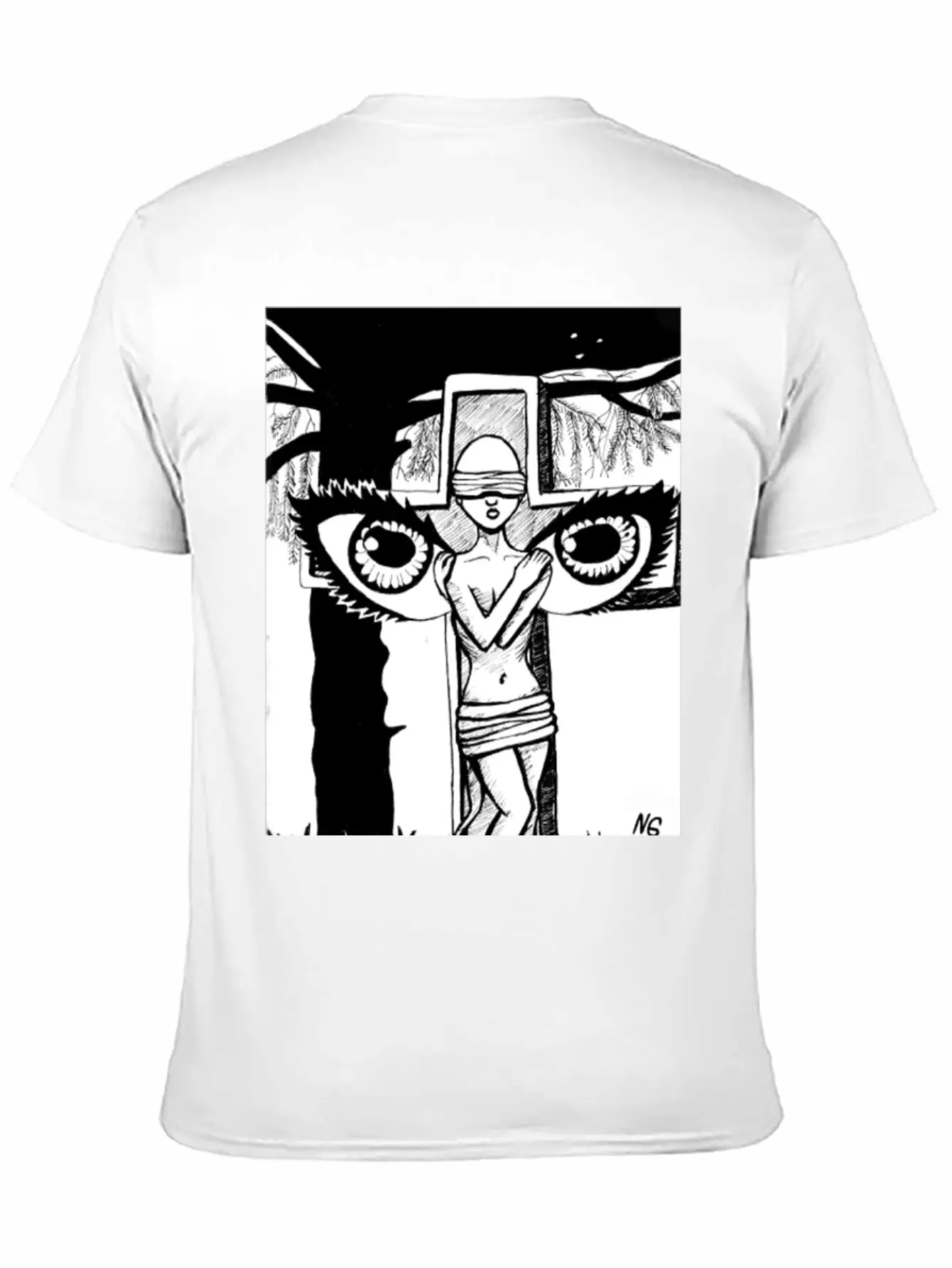 Graveyard Unisex Casual T-Shirt – Clean Design For Daily Comfort