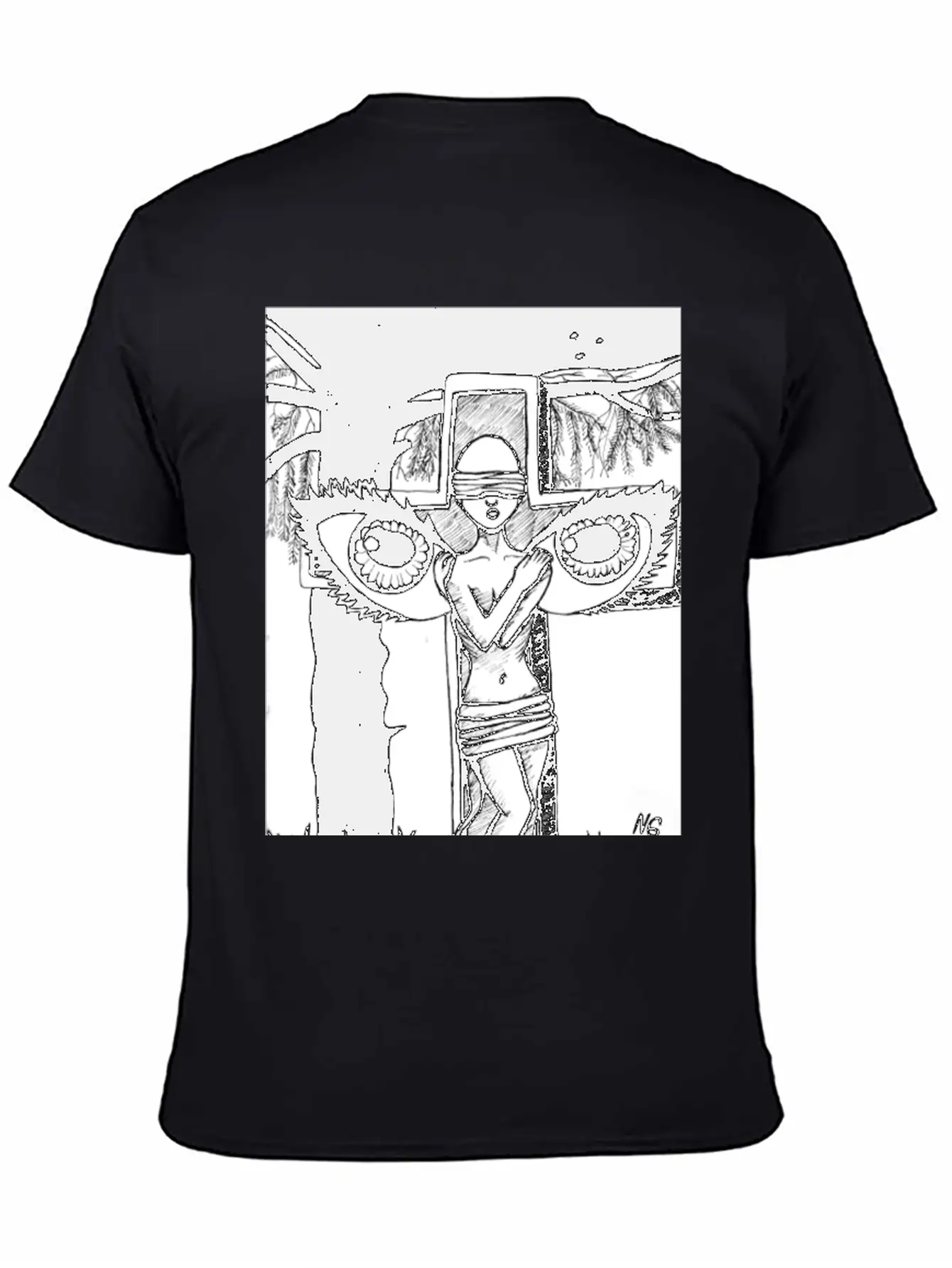 Graveyard Unisex Casual T-Shirt – Clean Design For Daily Comfort