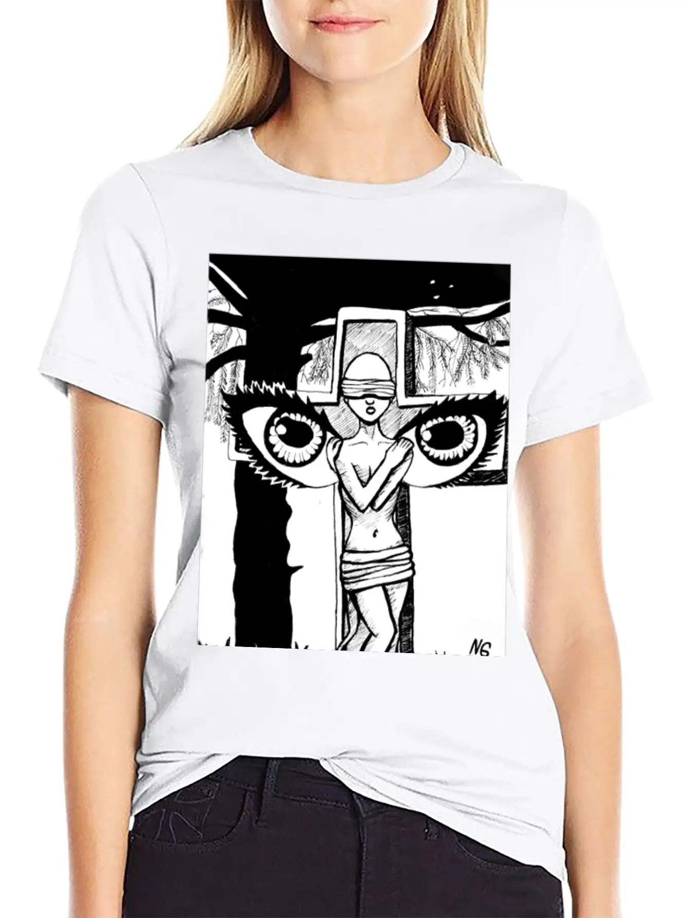 Graveyard Unisex Casual T-Shirt – Clean Design For Daily Comfort