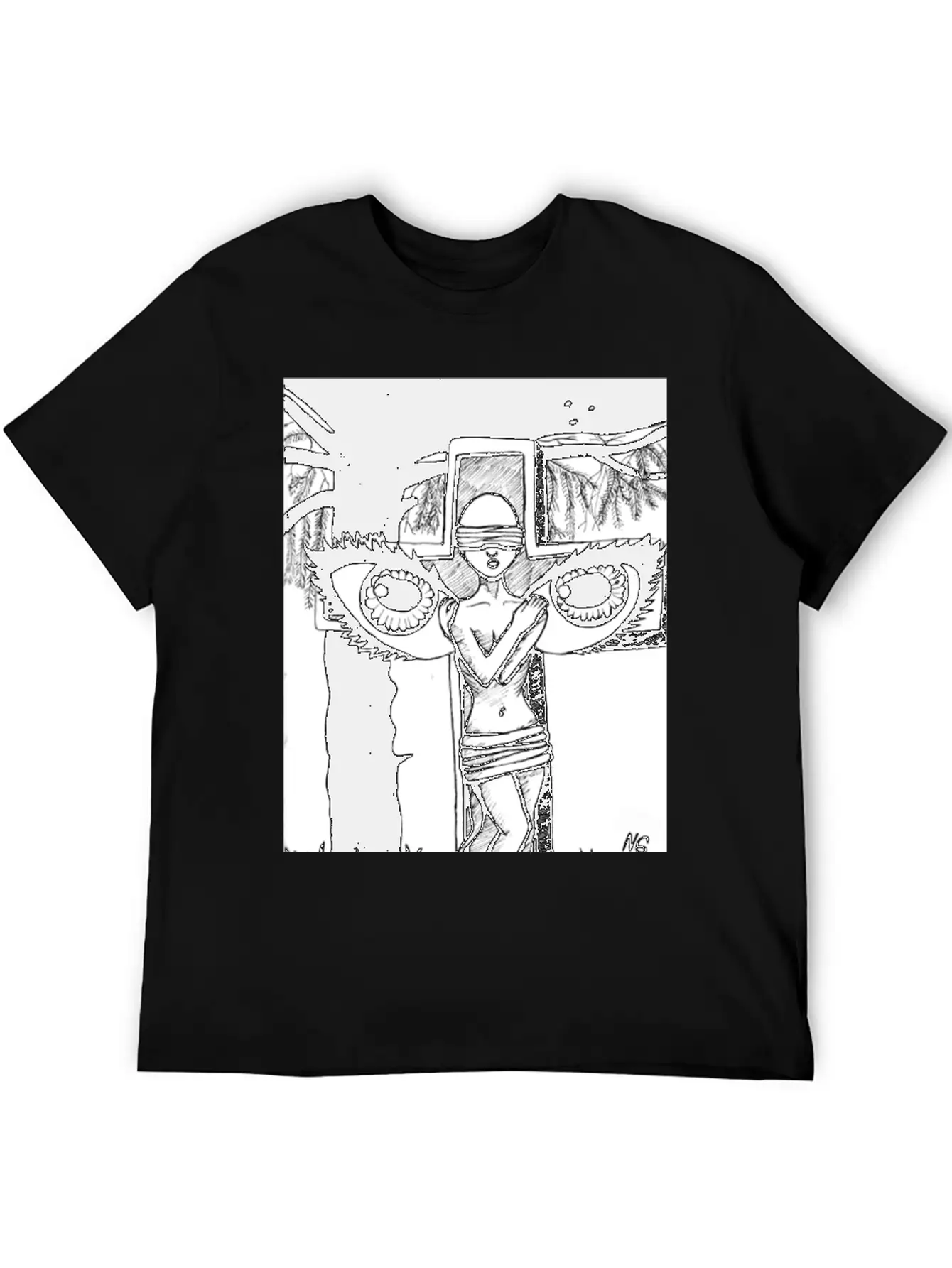 Graveyard Unisex Casual T-Shirt – Clean Design For Daily Comfort