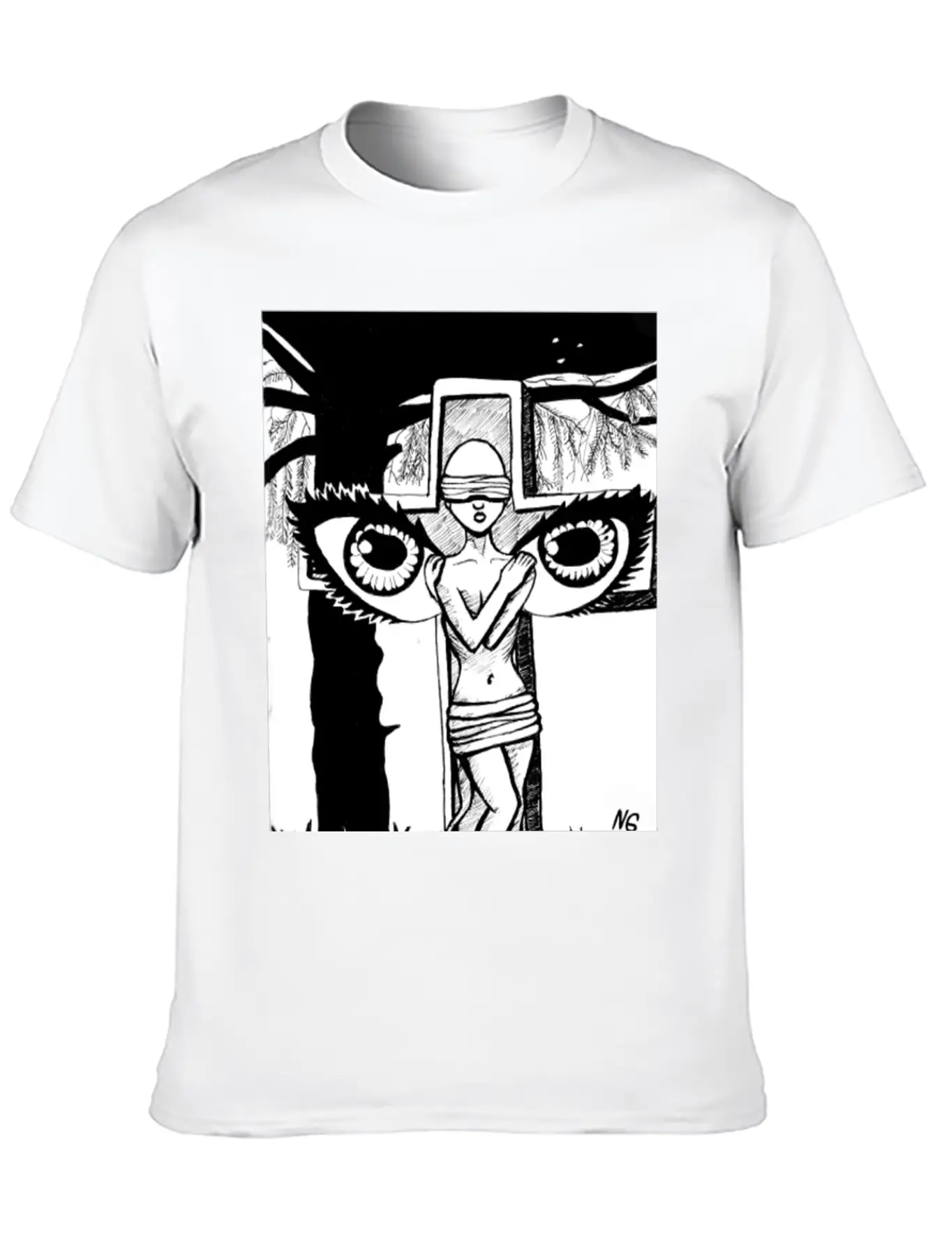 Graveyard Unisex Casual T-Shirt – Clean Design For Daily Comfort