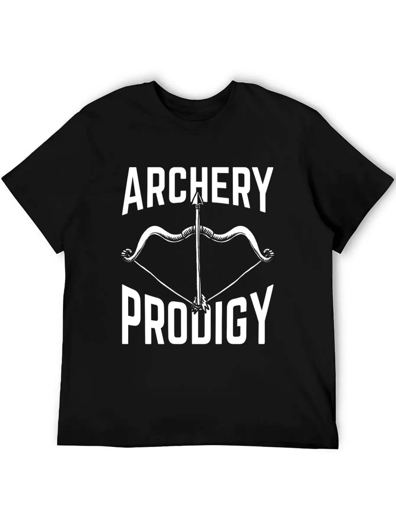 Great Archery Design Quote Archery Prodigy Unisex Casual T-Shirt – Clean Design For Daily Comfort