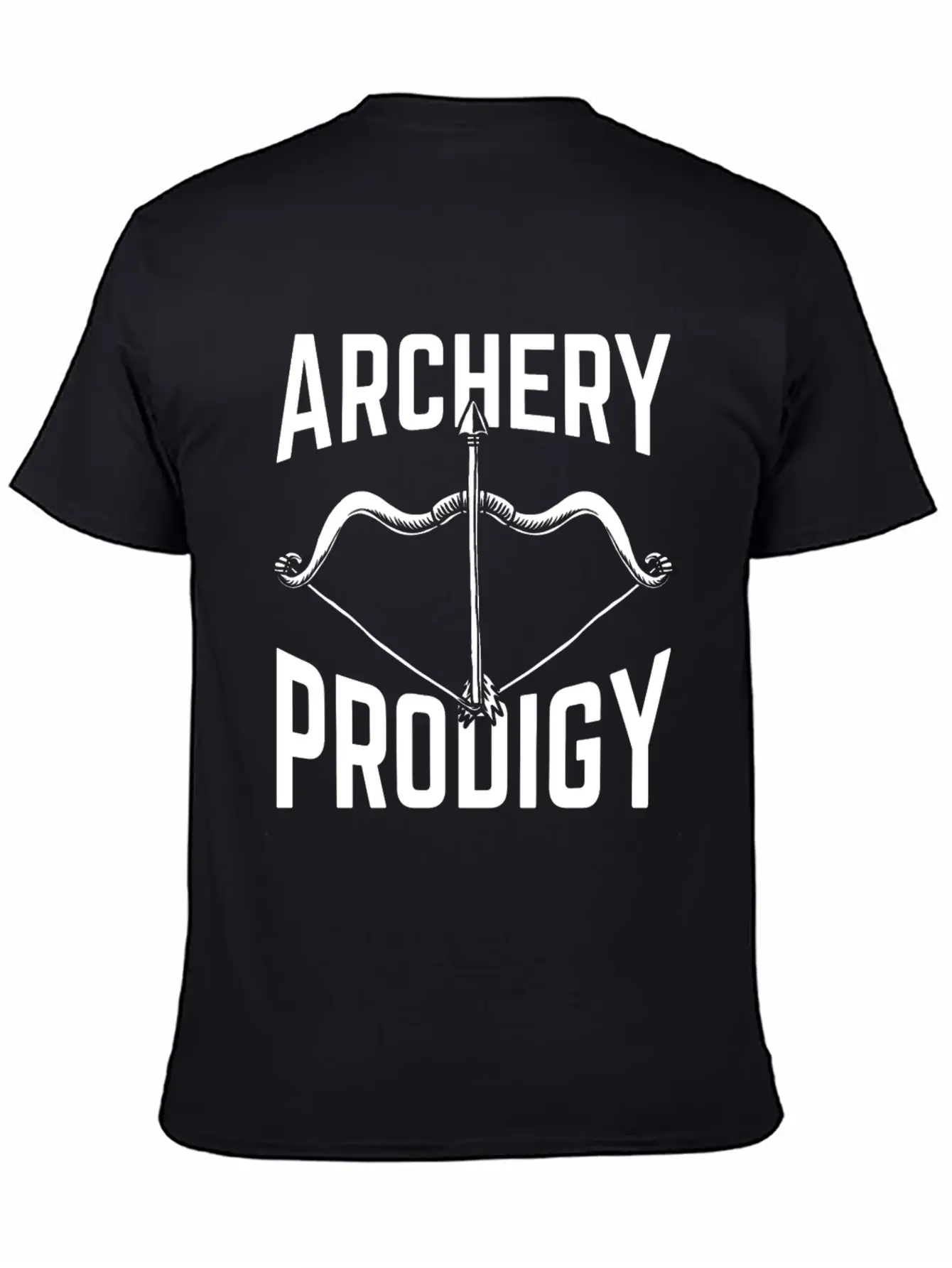 Great Archery Design Quote Archery Prodigy Unisex Casual T-Shirt – Clean Design For Daily Comfort