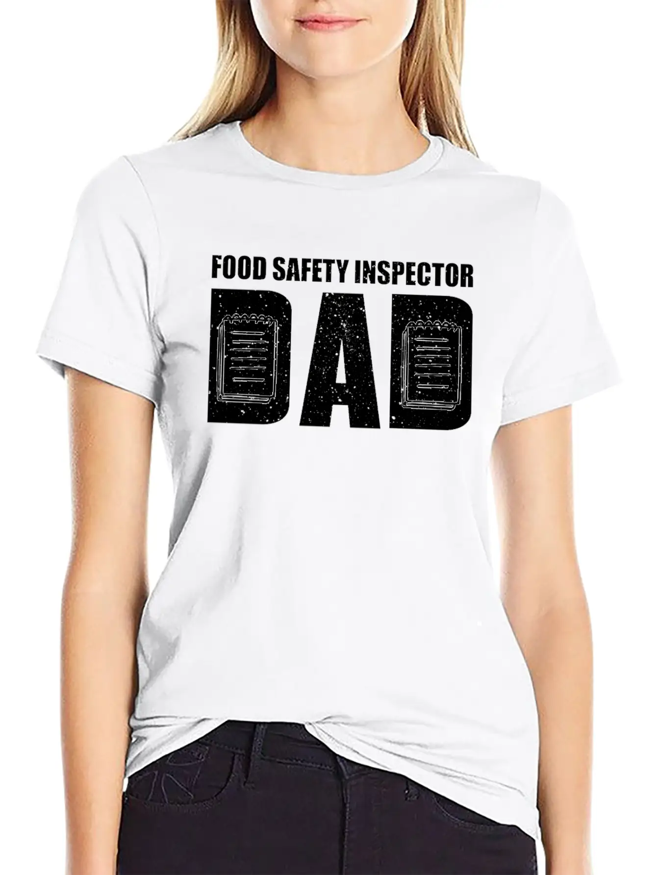 Great Food Safety Inspector Dad Unisex Casual T-Shirt – Clean Design For Daily Comfort