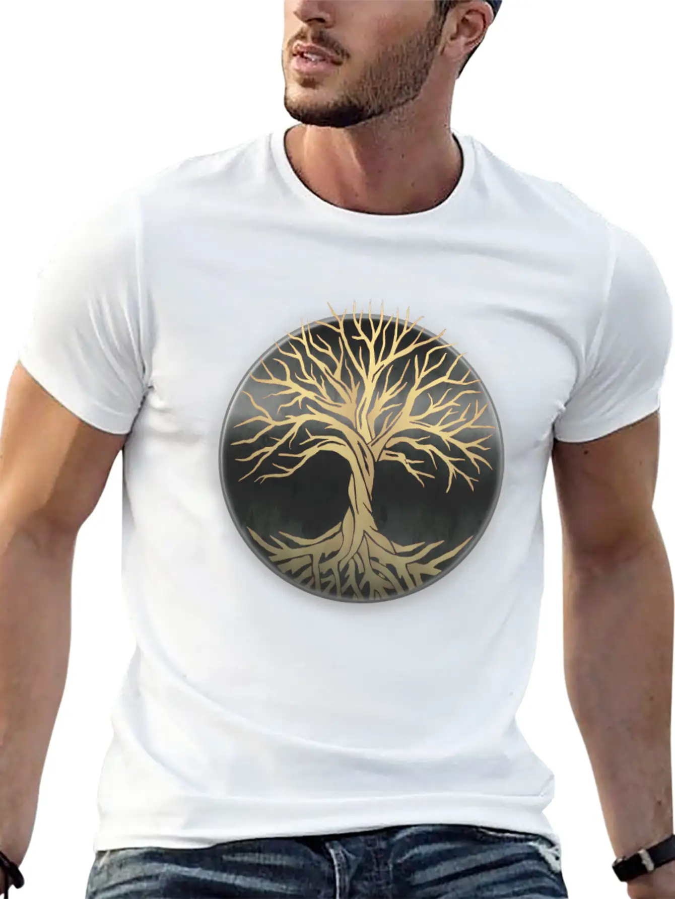 Great Tree Of Life Vikings Unisex Casual T-Shirt – Clean Design For Daily Comfort