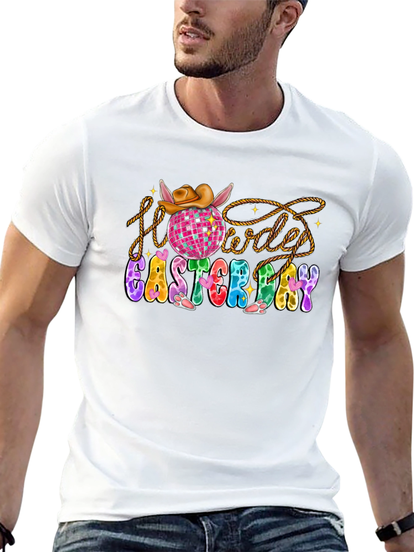Howdy Easter Day Graphic Tee