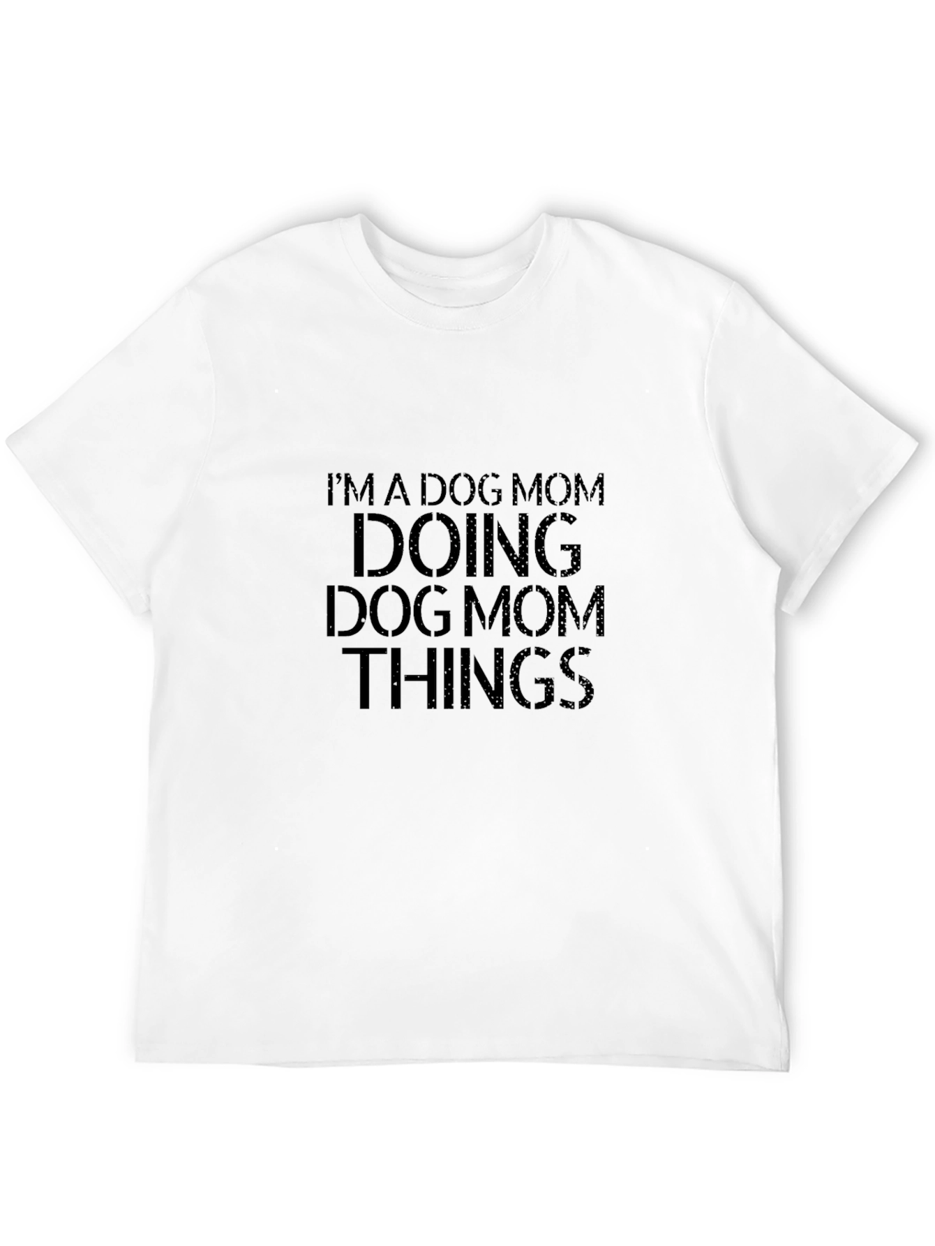Dog Mom Graphic T-Shirt - Soft Cotton Tee