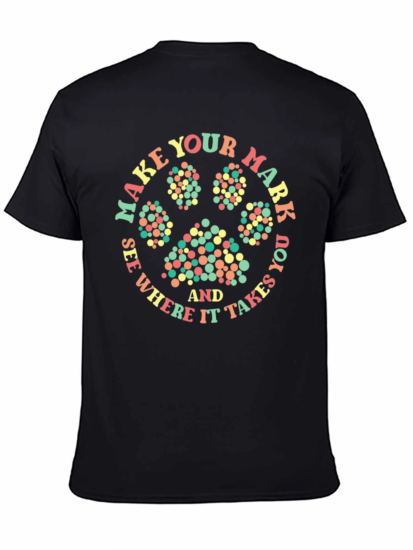 Make Your Mark Paw Print Graphic Tee
