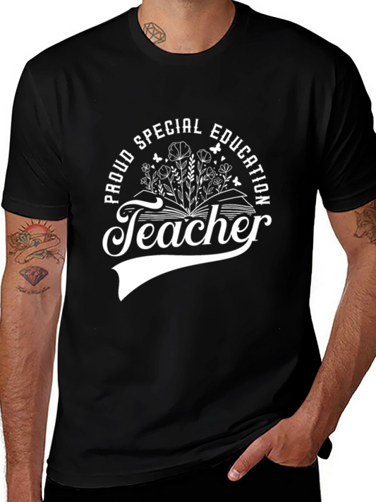 Proud Special Education Teacher Graphic T-Shirt