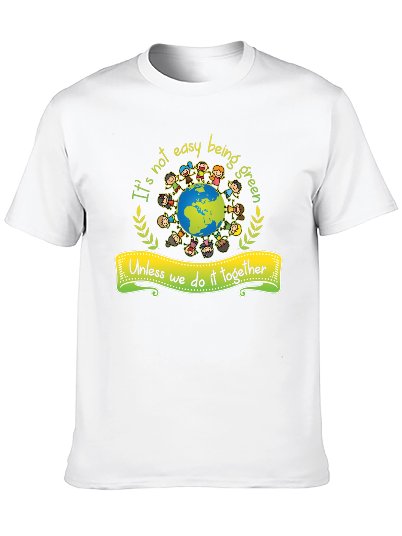 Eco-Friendly Graphic T-Shirt: Its Not Easy Being Green