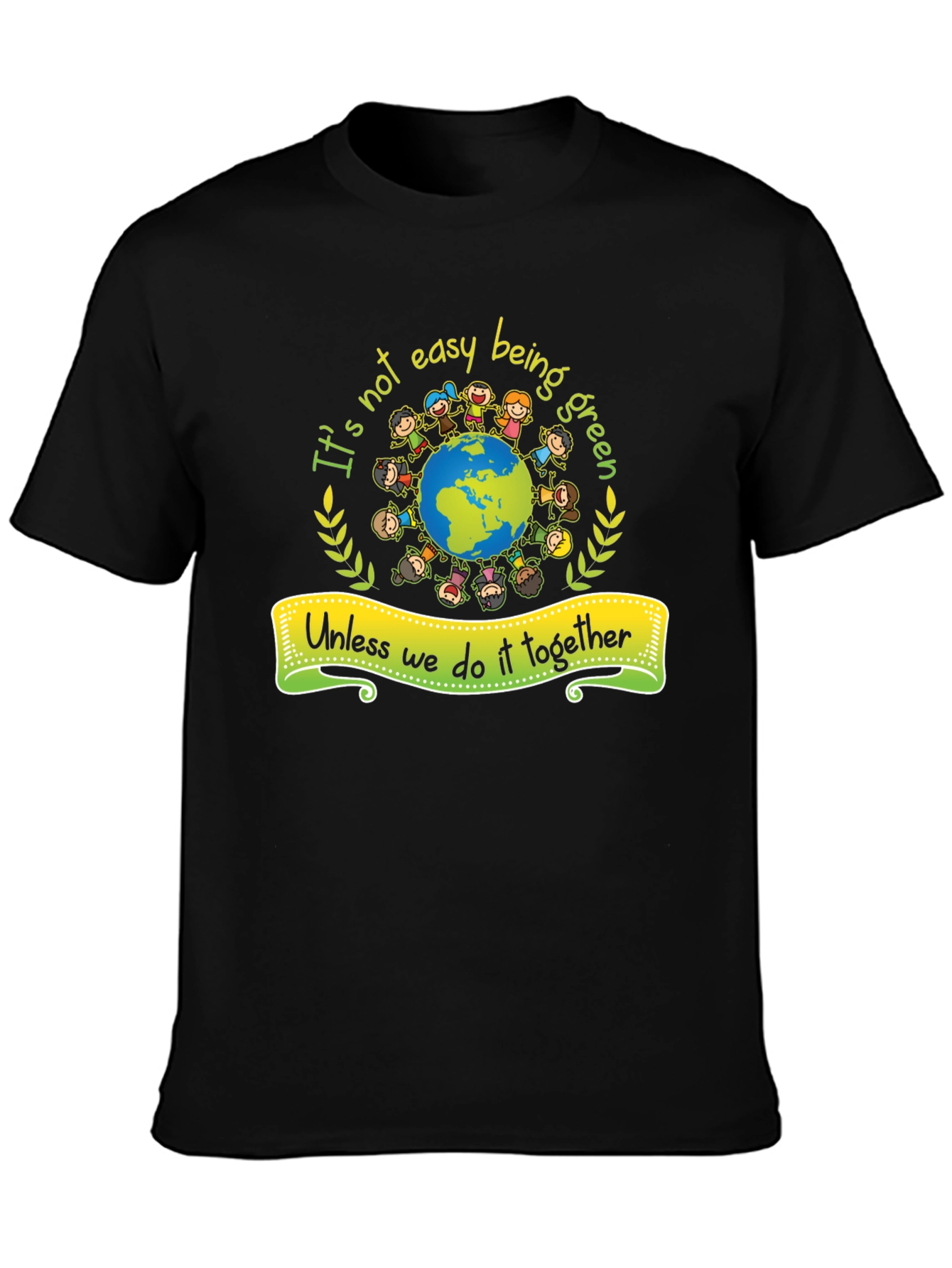 Eco-Friendly Graphic T-Shirt: Its Not Easy Being Green