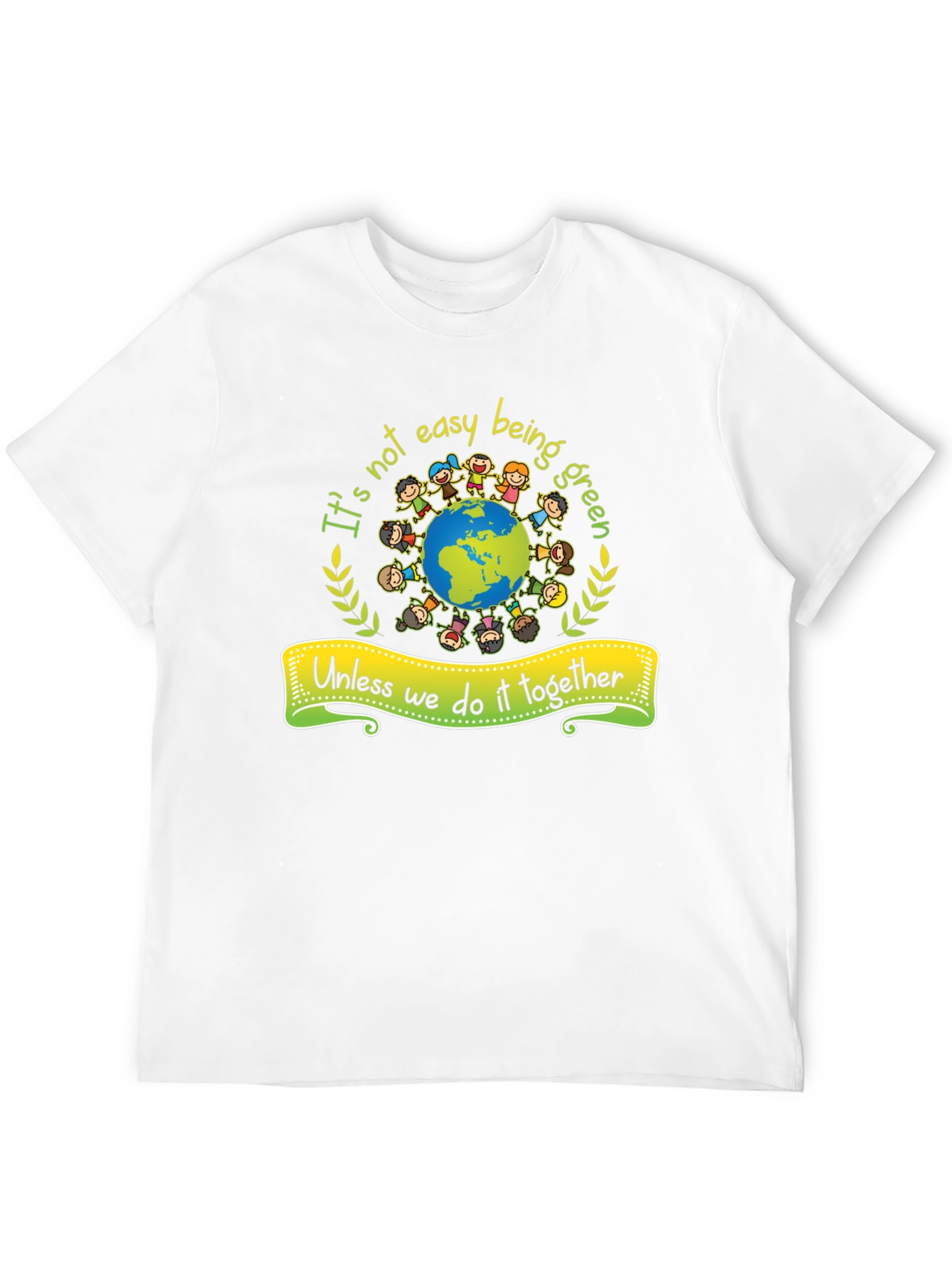 Eco-Friendly Graphic T-Shirt: Its Not Easy Being Green