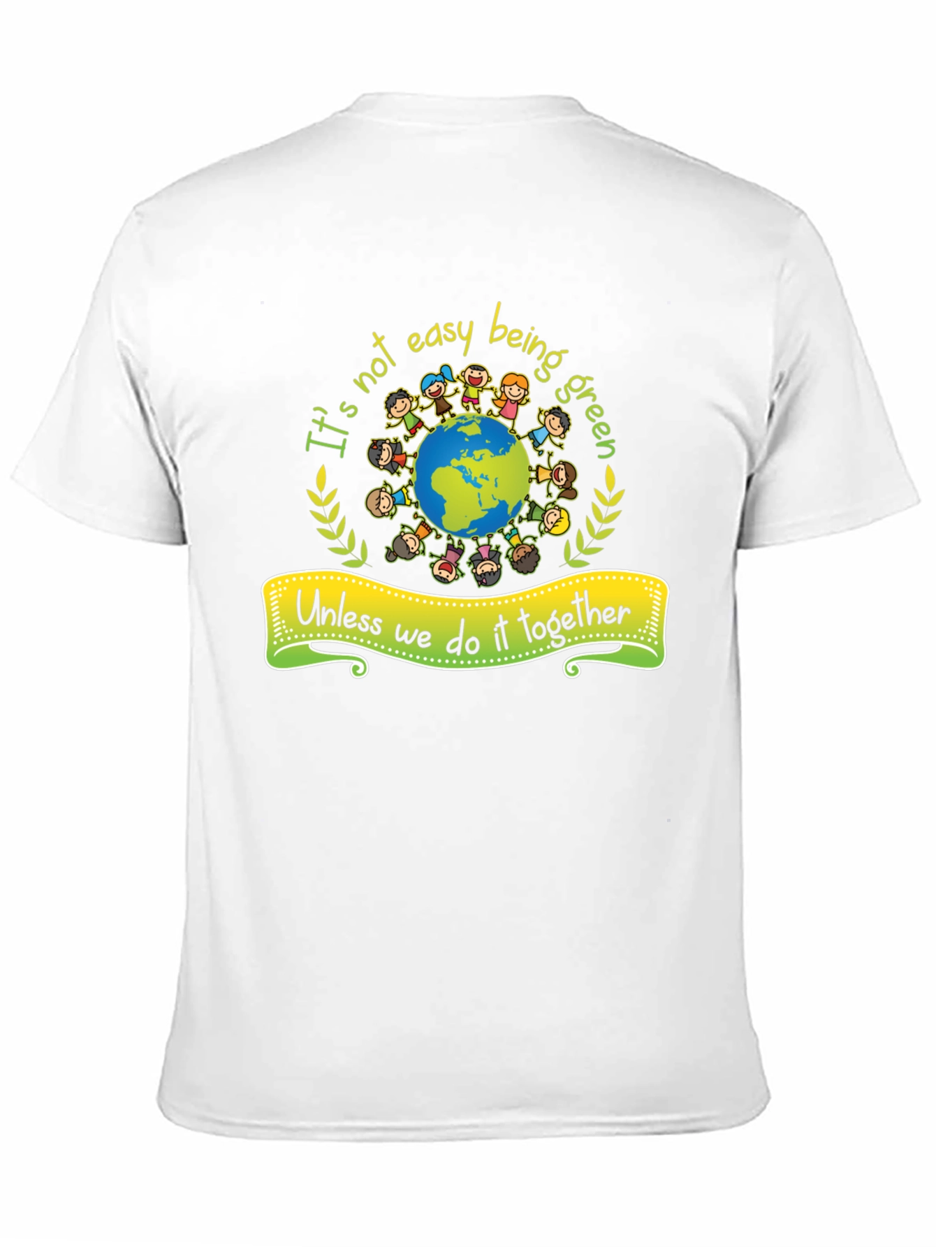 Eco-Friendly Graphic T-Shirt: Its Not Easy Being Green