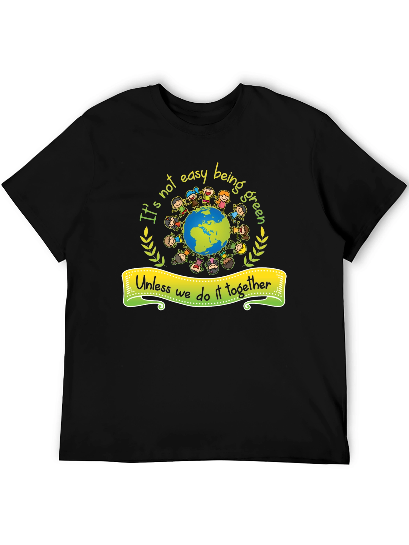 Eco-Friendly Graphic T-Shirt: Its Not Easy Being Green