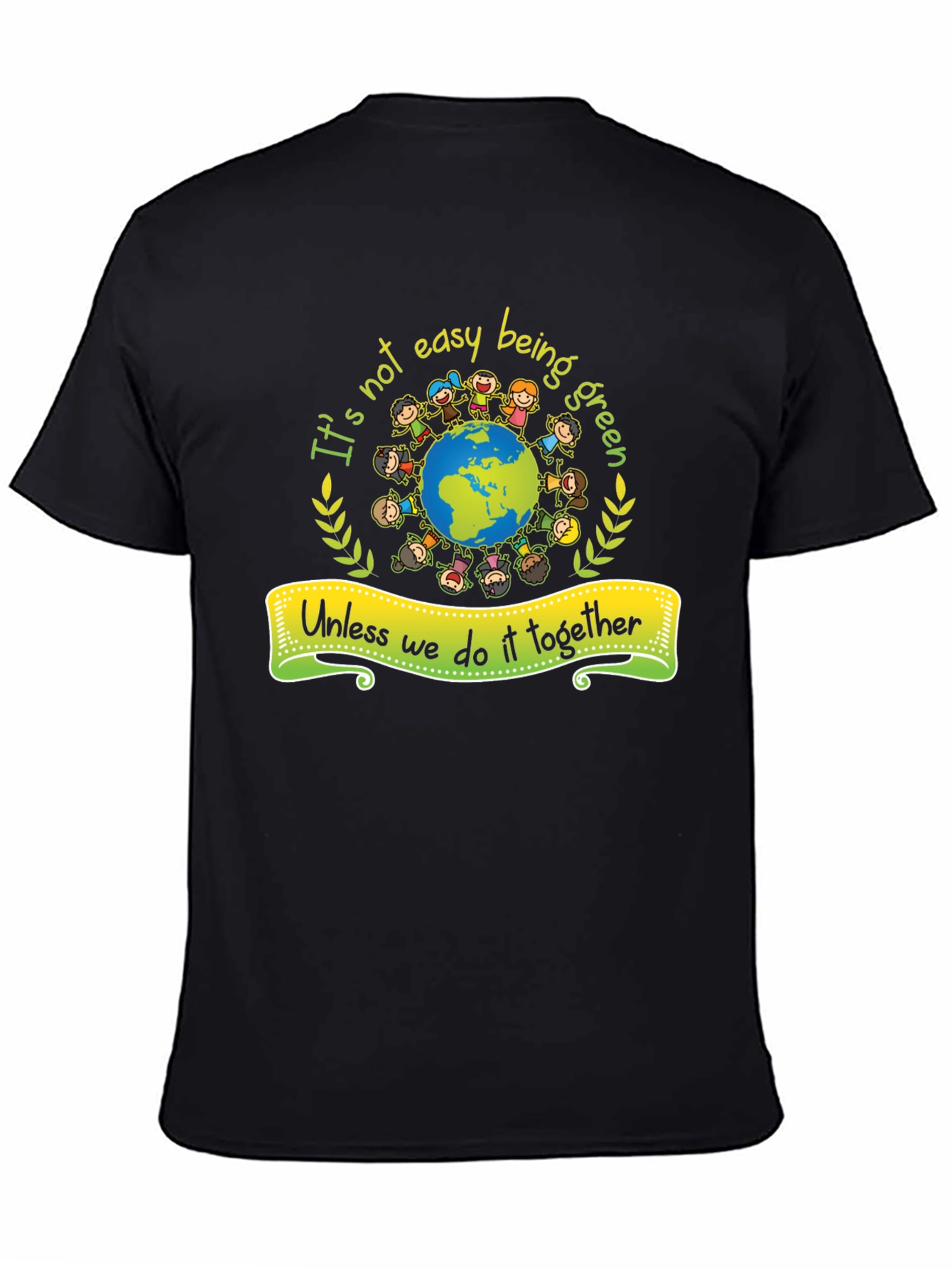 Eco-Friendly Graphic T-Shirt: Its Not Easy Being Green