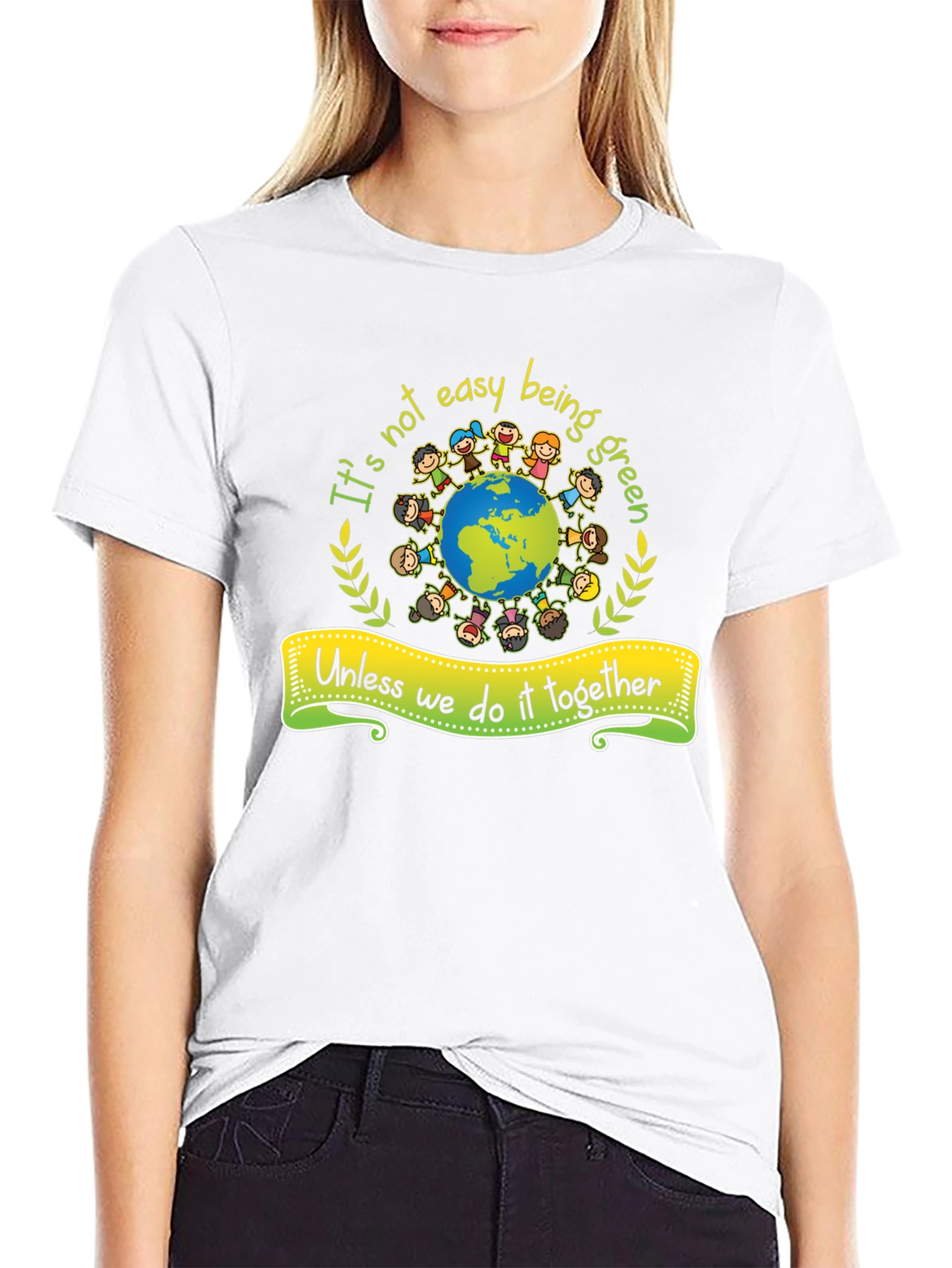 Eco-Friendly Graphic T-Shirt: Its Not Easy Being Green