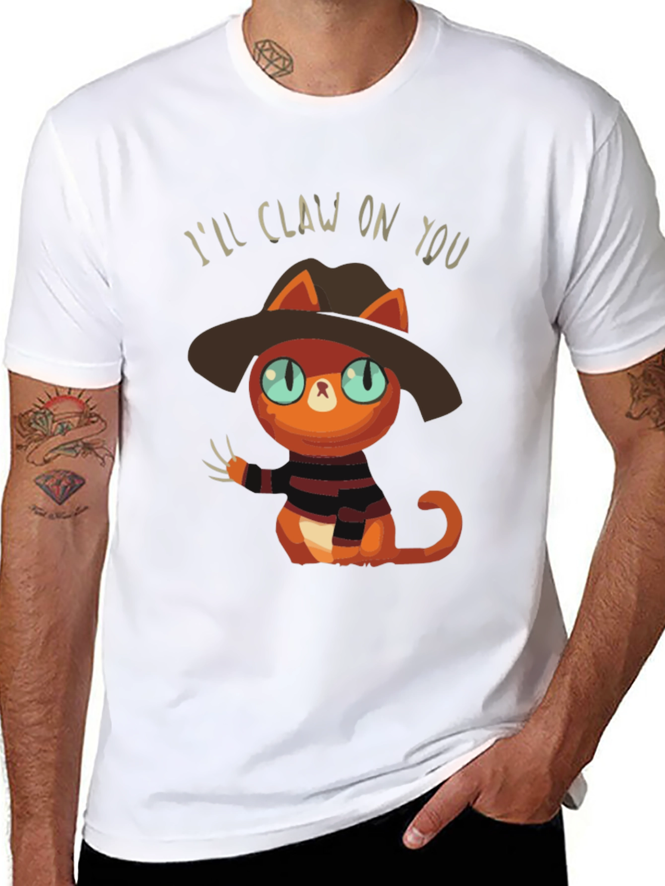 Ill Claw On You - Cat T-Shirt