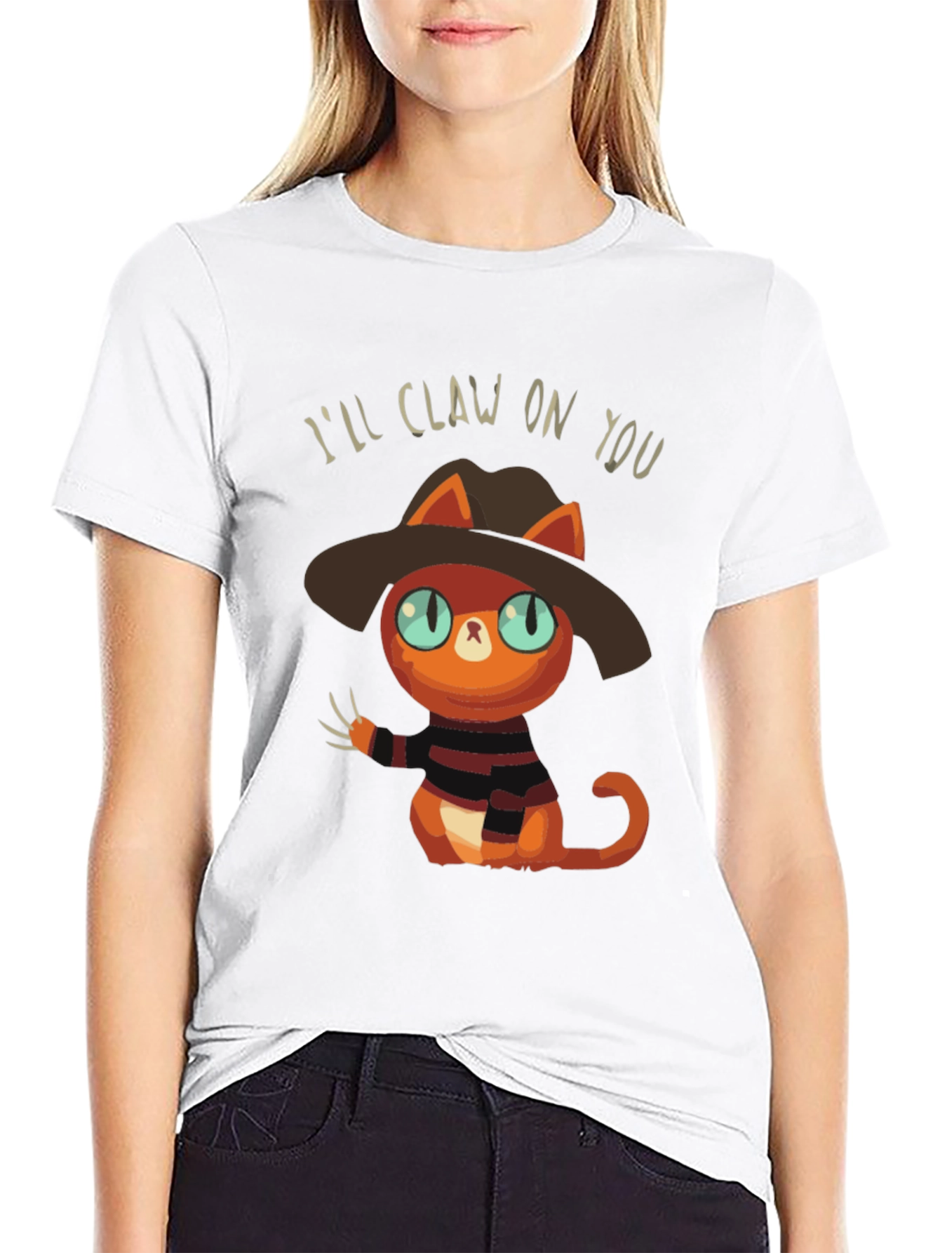Ill Claw On You - Cat T-Shirt