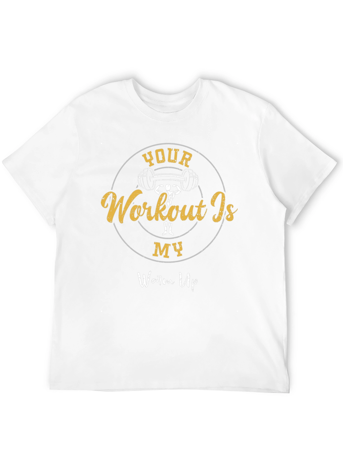 Workout Is My Warm Up Graphic Tee