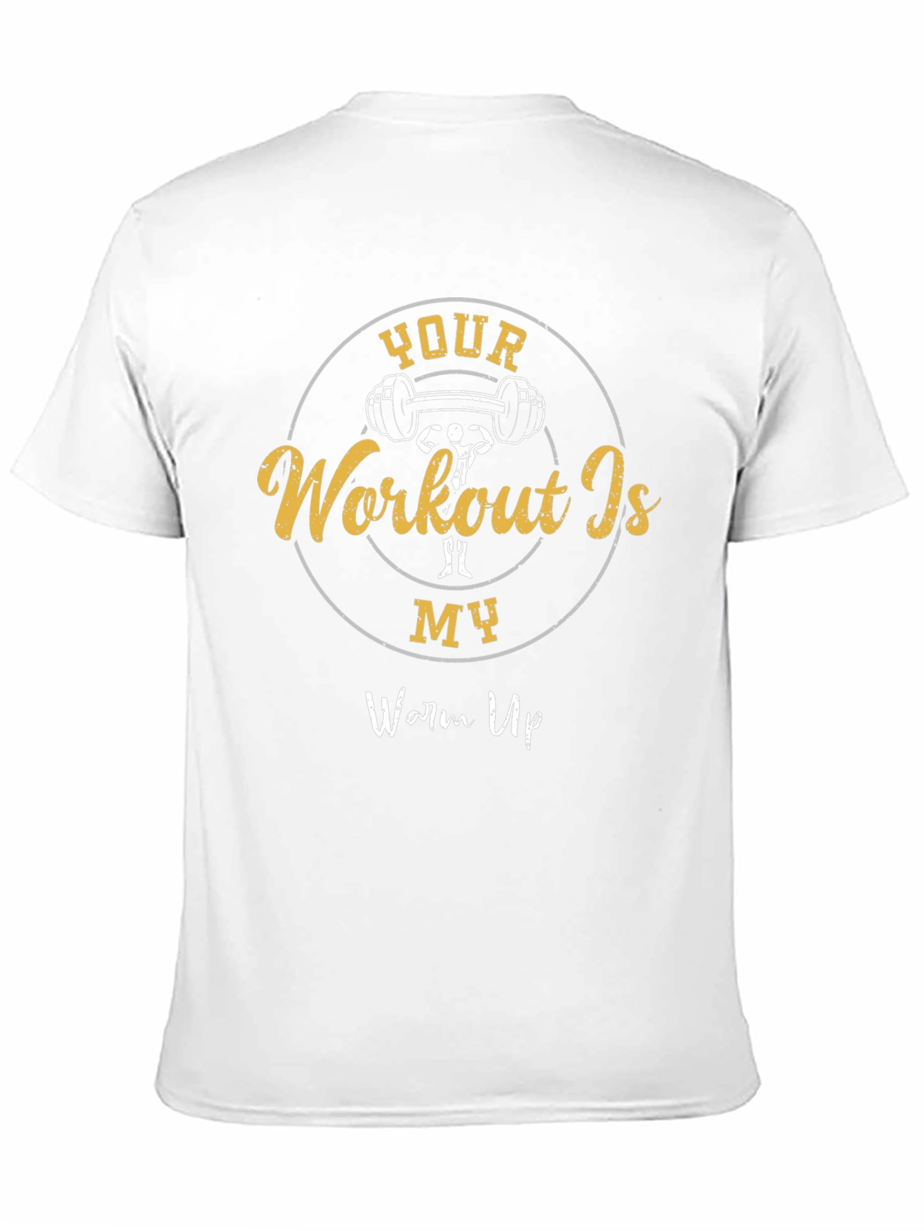 Workout Is My Warm Up Graphic Tee