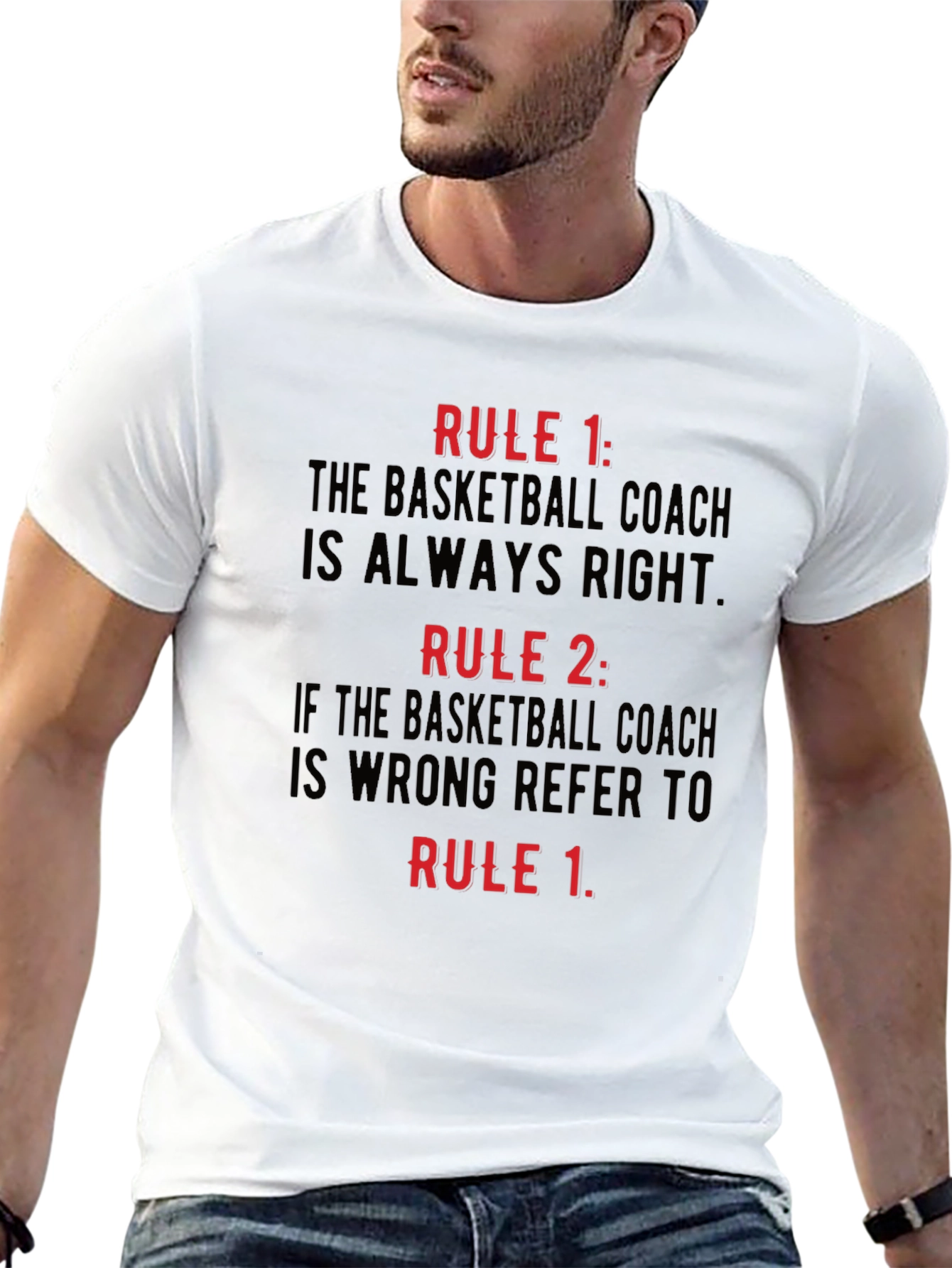 Basketball Coach Rules T-Shirt