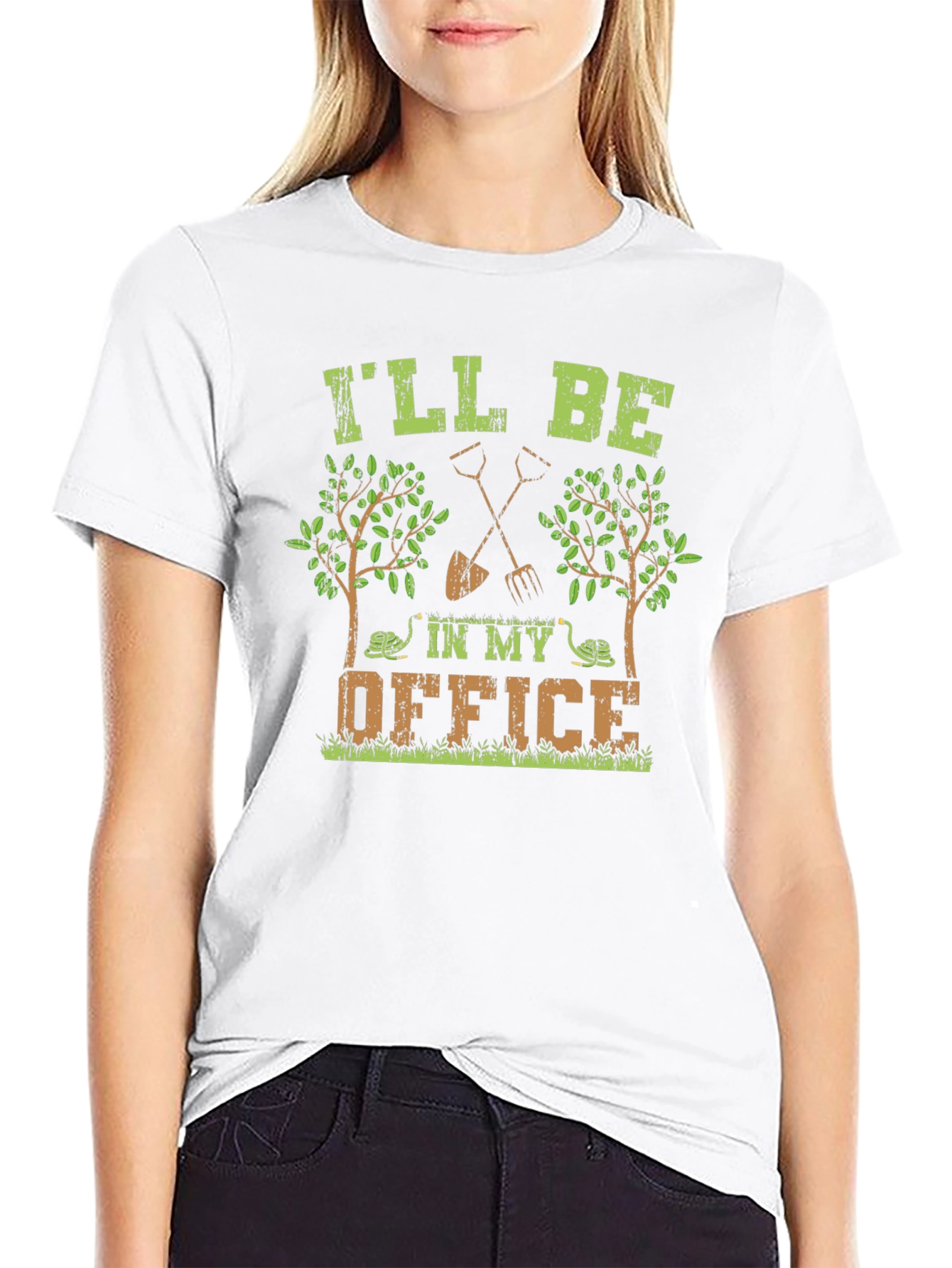 Gardening Office T-Shirt - Nature Lovers Tee