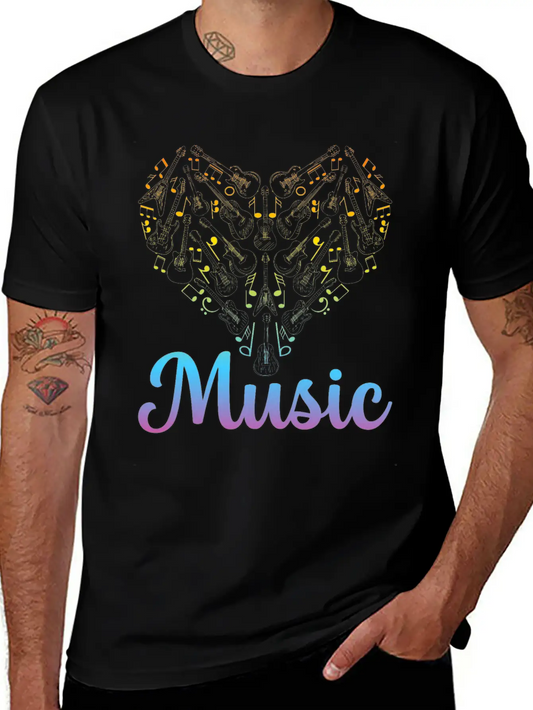 Guitar Music Lover - Guitar Musician Guitar Player Unisex Casual T-Shirt – Clean Design For Daily Comfort