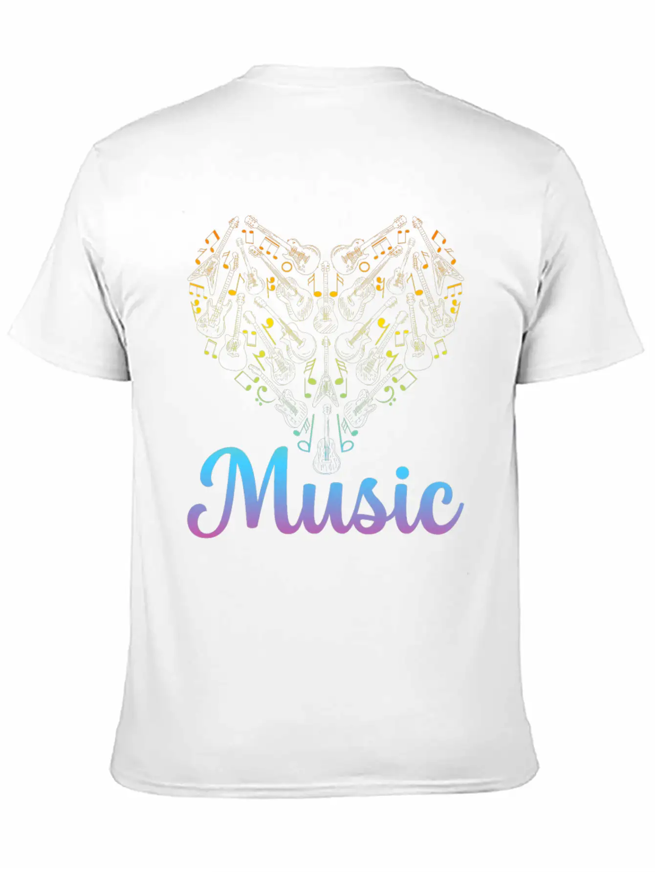 Guitar Music Lover - Guitar Musician Guitar Player Unisex Casual T-Shirt – Clean Design For Daily Comfort
