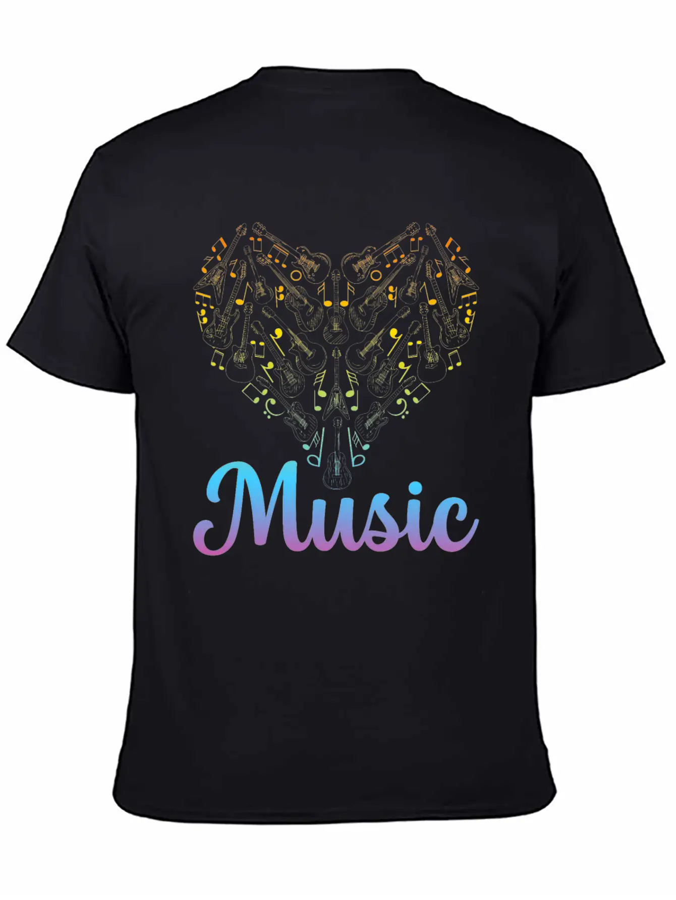 Guitar Music Lover - Guitar Musician Guitar Player Unisex Casual T-Shirt – Clean Design For Daily Comfort