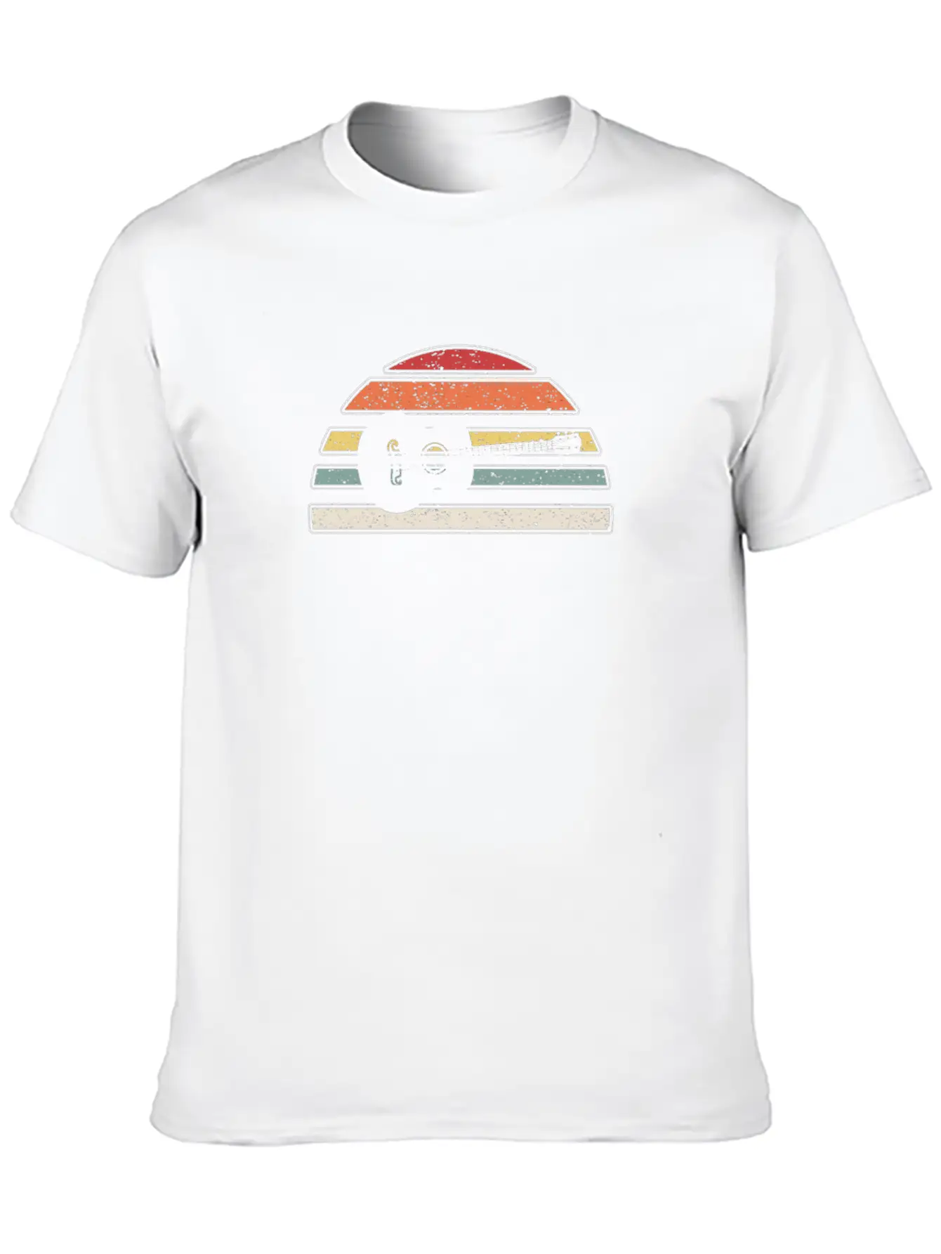 Guitar Unisex Casual T-Shirt – Clean Design For Daily Comfort