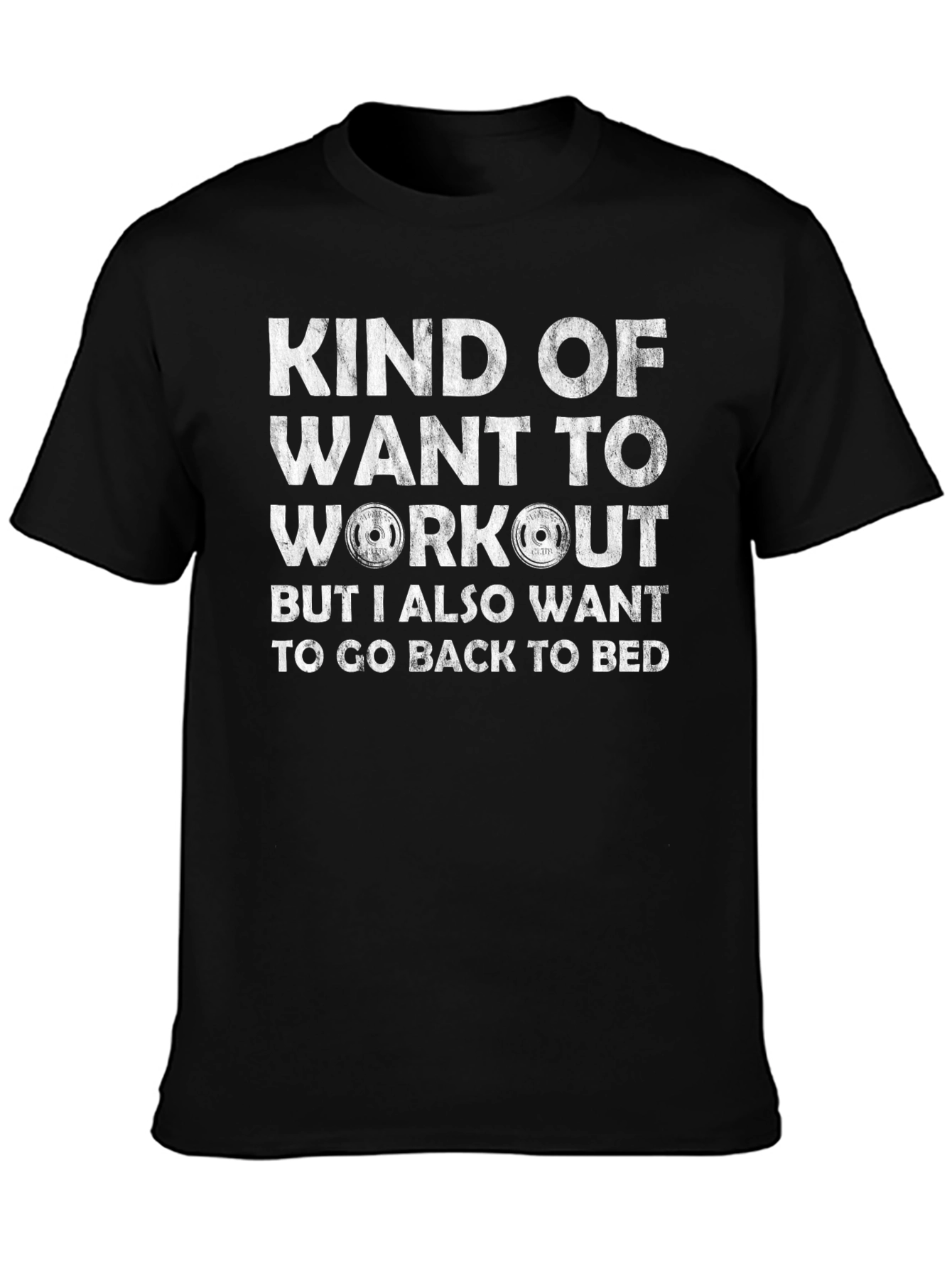 Workout Graphic Tee - Funny Gym Shirt