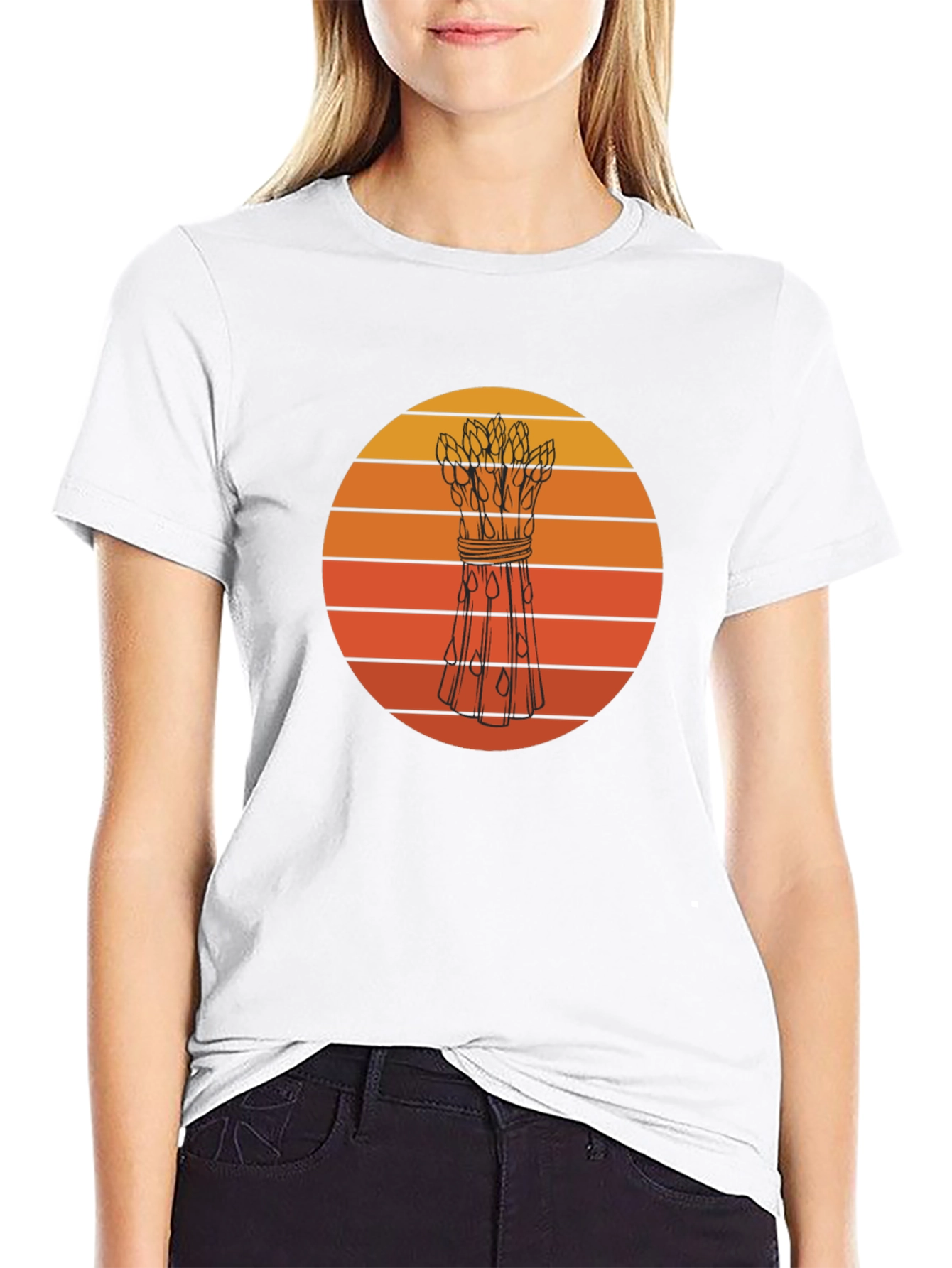 Asparagus Sunset T-Shirt - Stylish & Unique Design