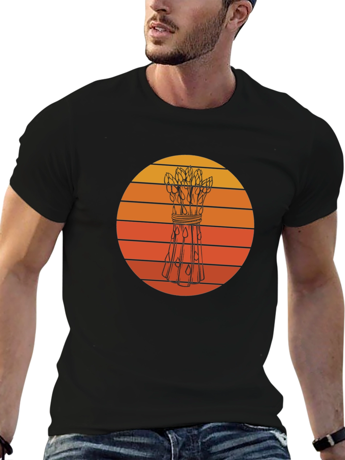 Asparagus Sunset T-Shirt - Stylish & Unique Design