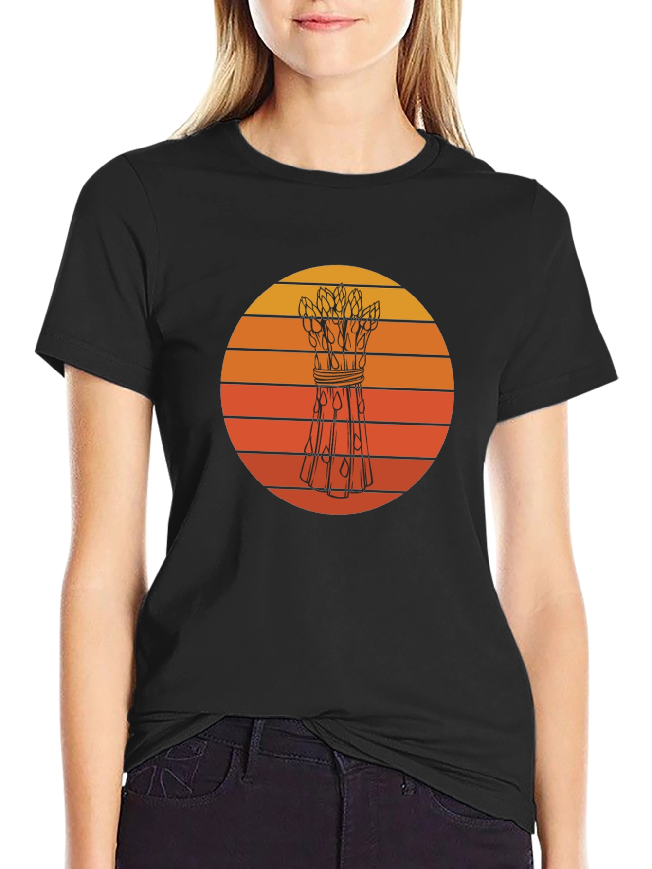 Asparagus Sunset T-Shirt - Stylish & Unique Design