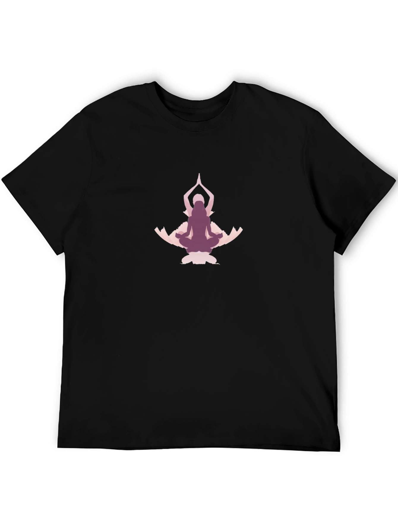 Meditative Pose Graphic Tee - Yoga T-Shirt
